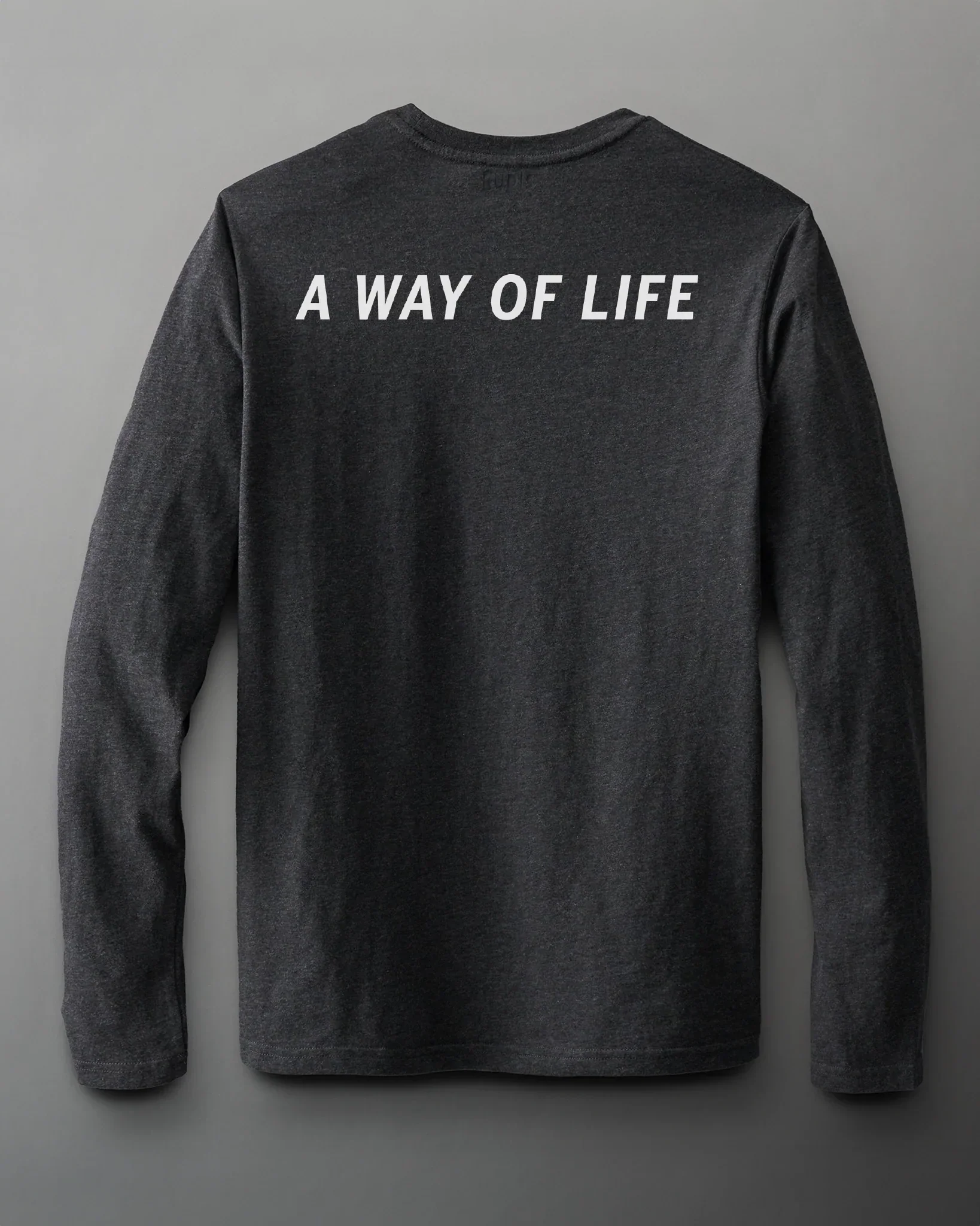 A Way of Life Teams Long Sleeve - Charcoal - Image 3