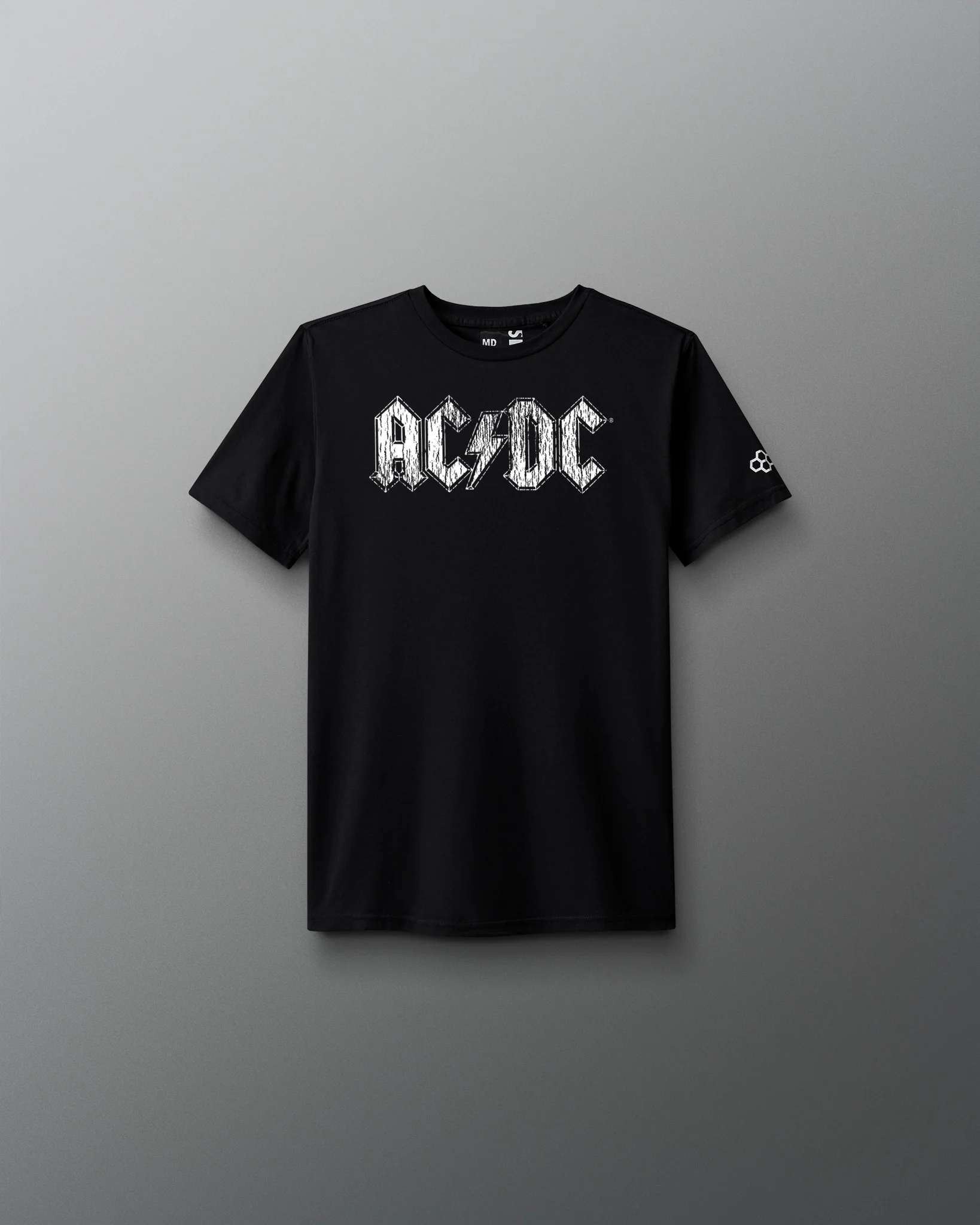 AC/DC Distress Logo Youth Elite Super Soft T-Shirt
