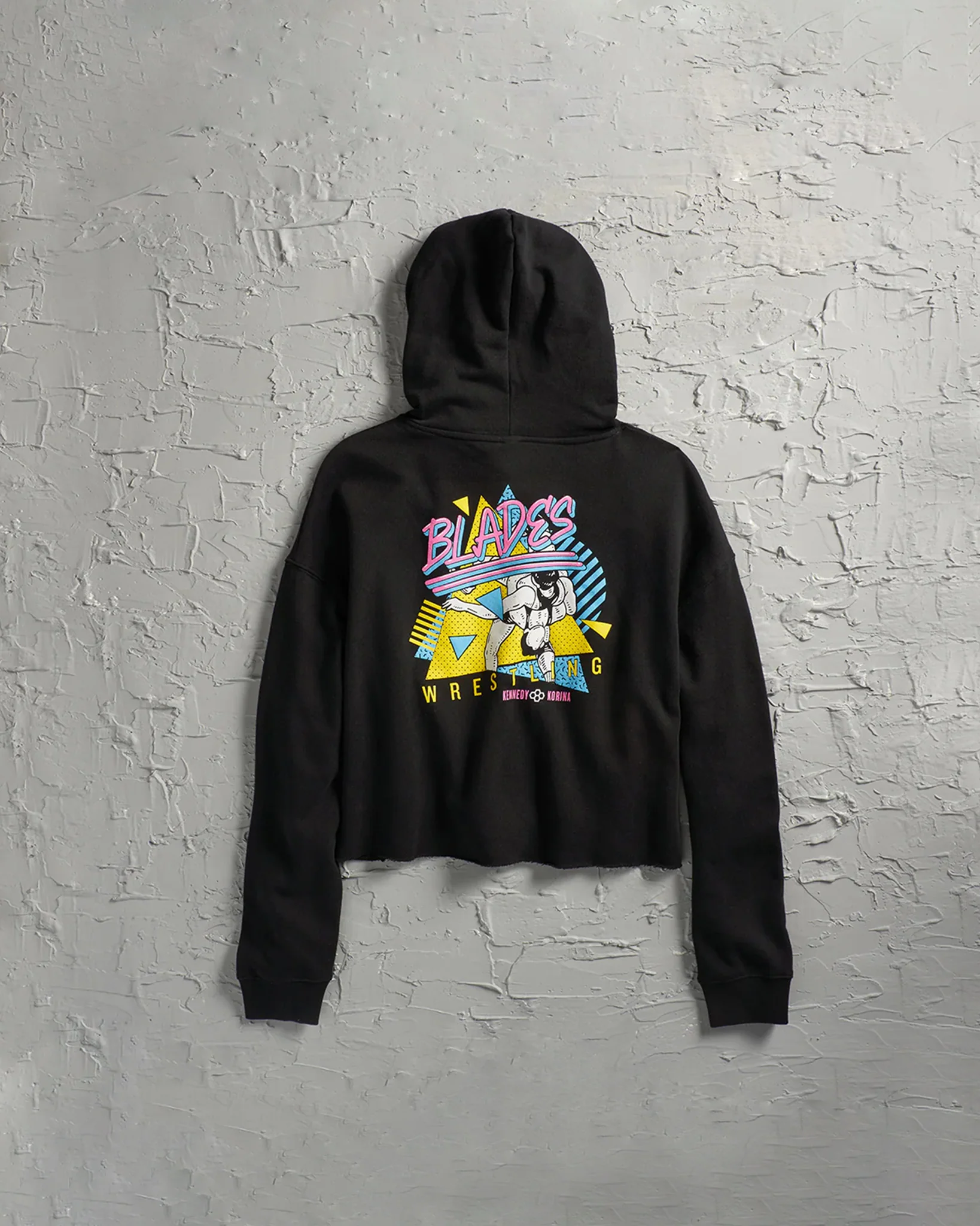 Blades Sisters Suplex Women's Crop Hoodie - Image 3