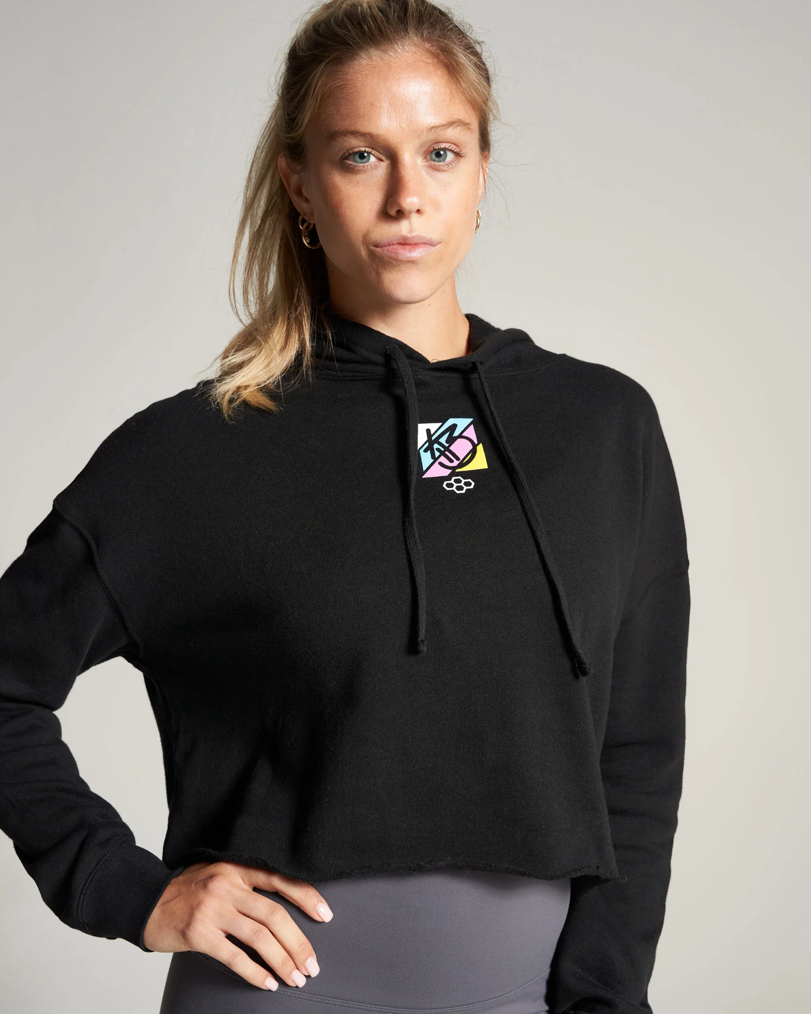 Blades Sisters Suplex Women's Crop Hoodie - Image 5