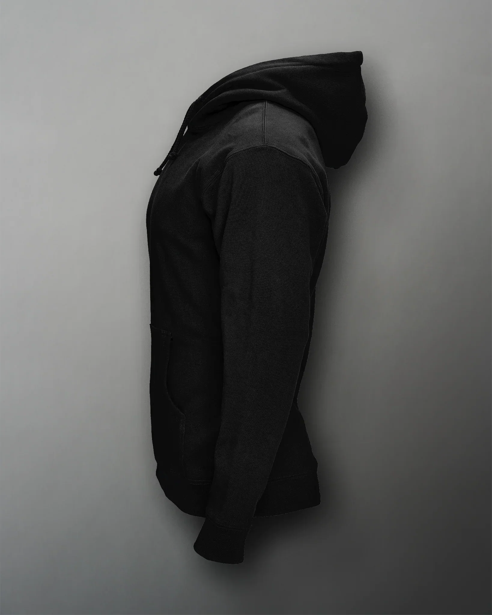 Tradition Hoodie -Black - Image 2