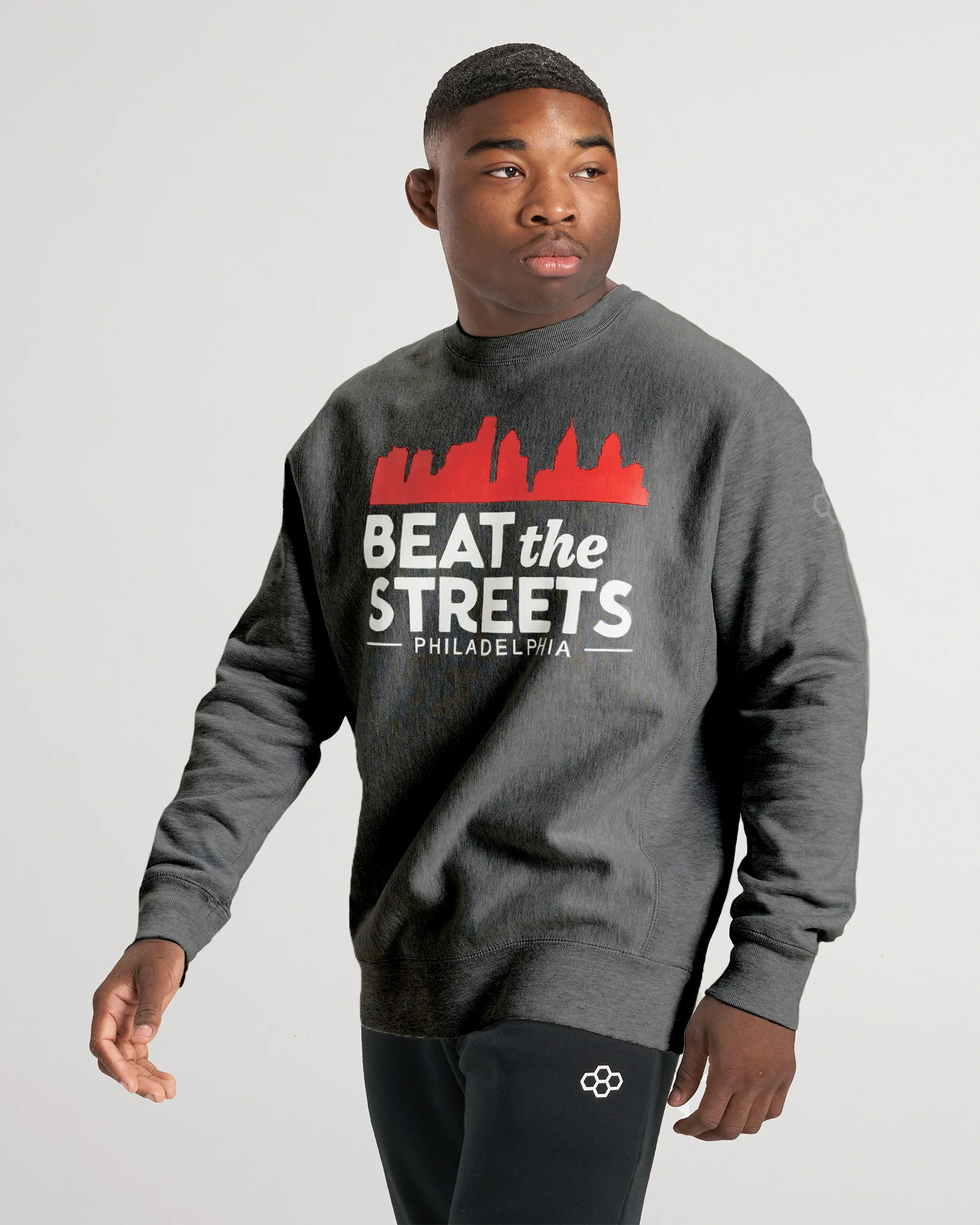 BTS Philly Sky Line Heavyweight Crewneck - Image 4