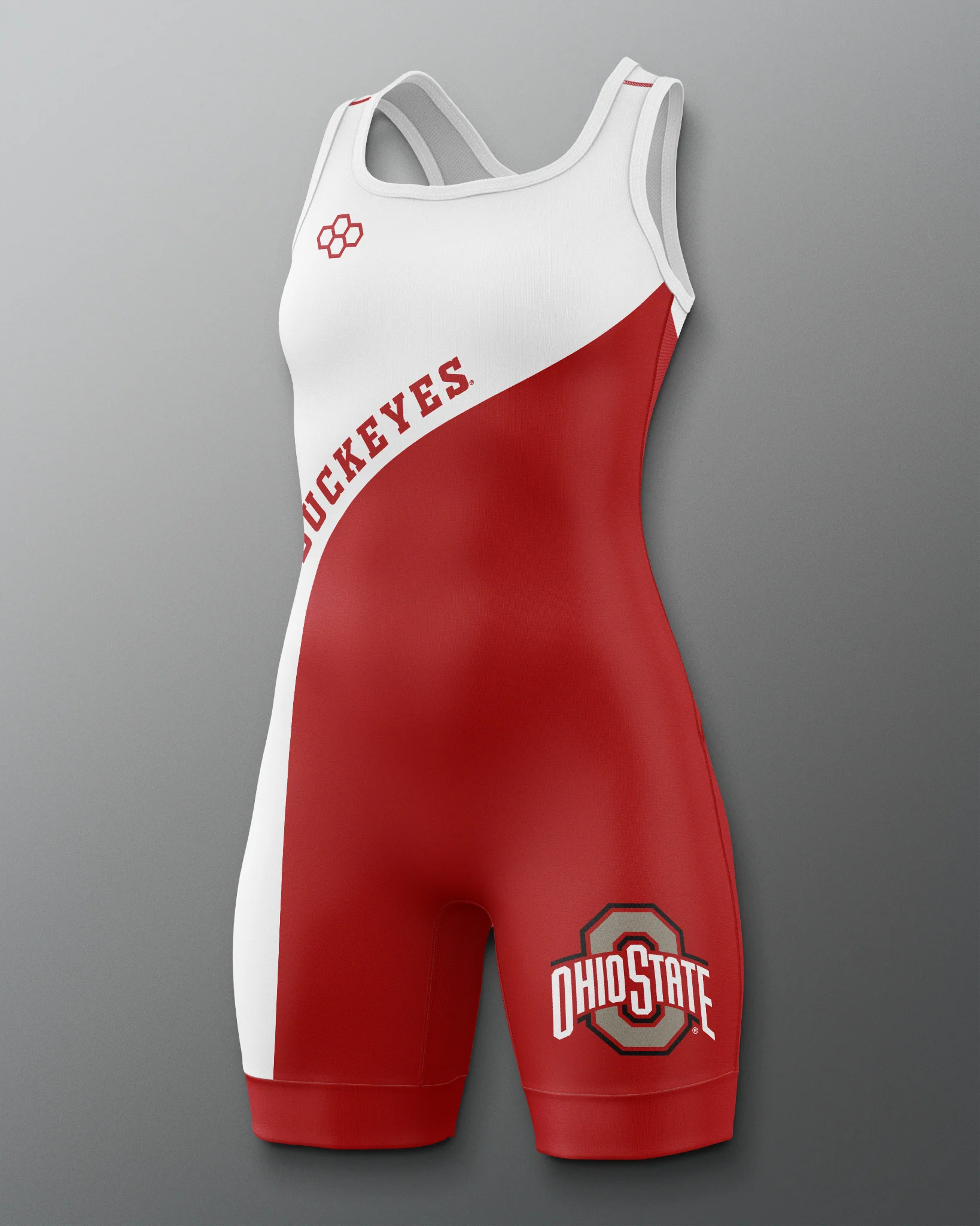 Buckeyes Throwback Women's Elite 2.0 Singlet - Image 7
