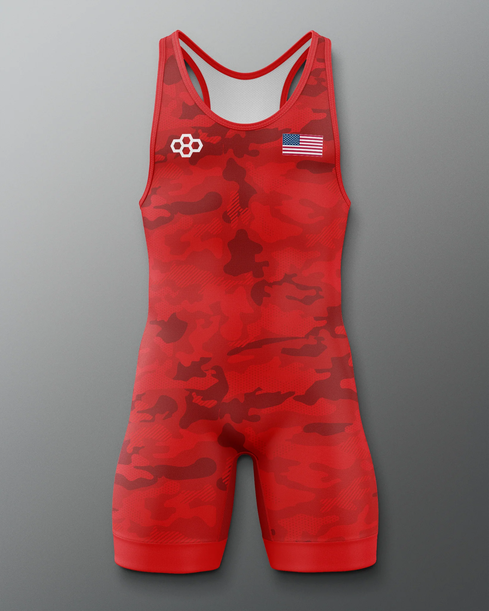Camo Freestyle Elite 2.0 Singlet - Image 3