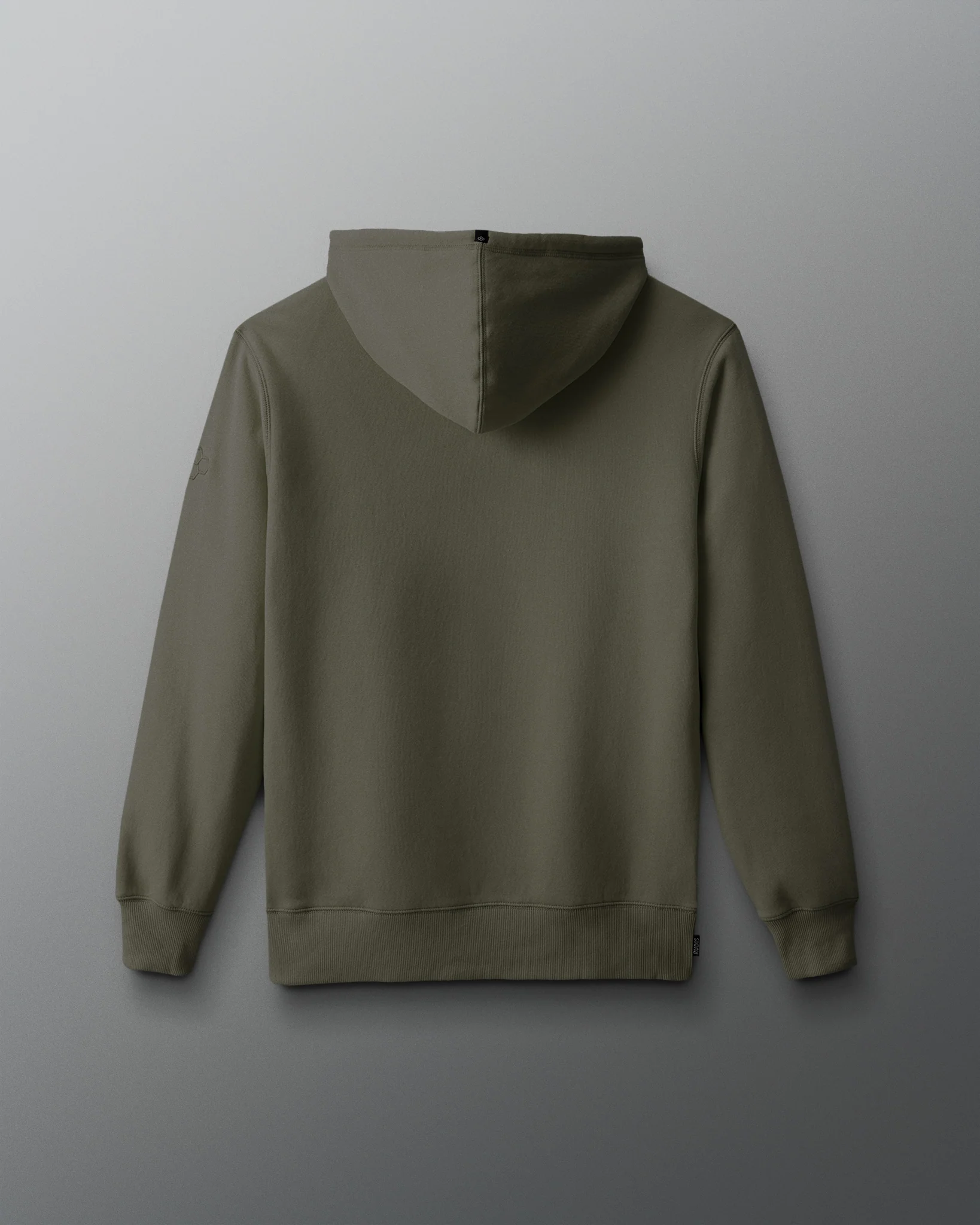 Comfort Fleece Hoodie - Dark Olive - Image 2