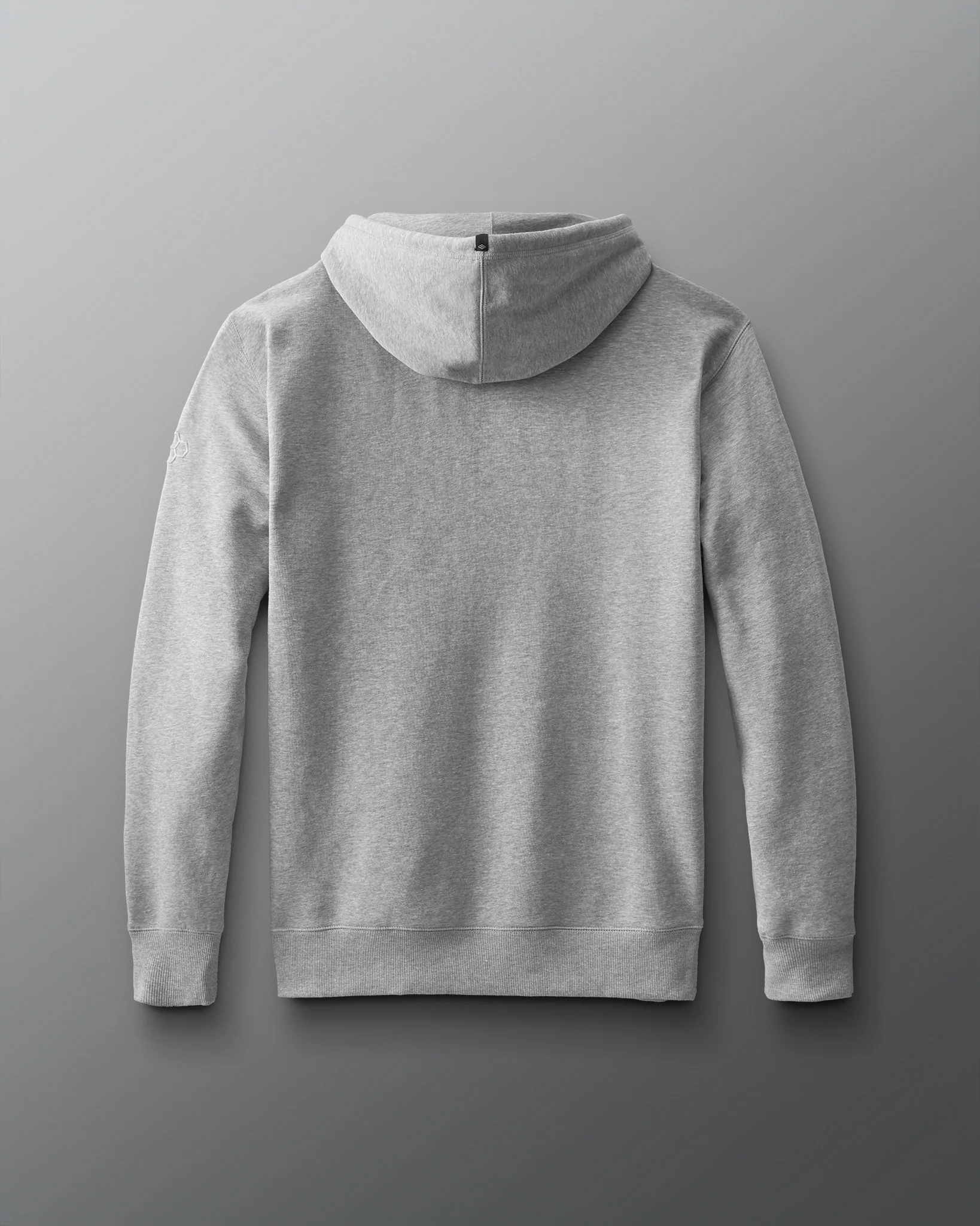 Comfort Fleece Hoodie - Gray - Image 3
