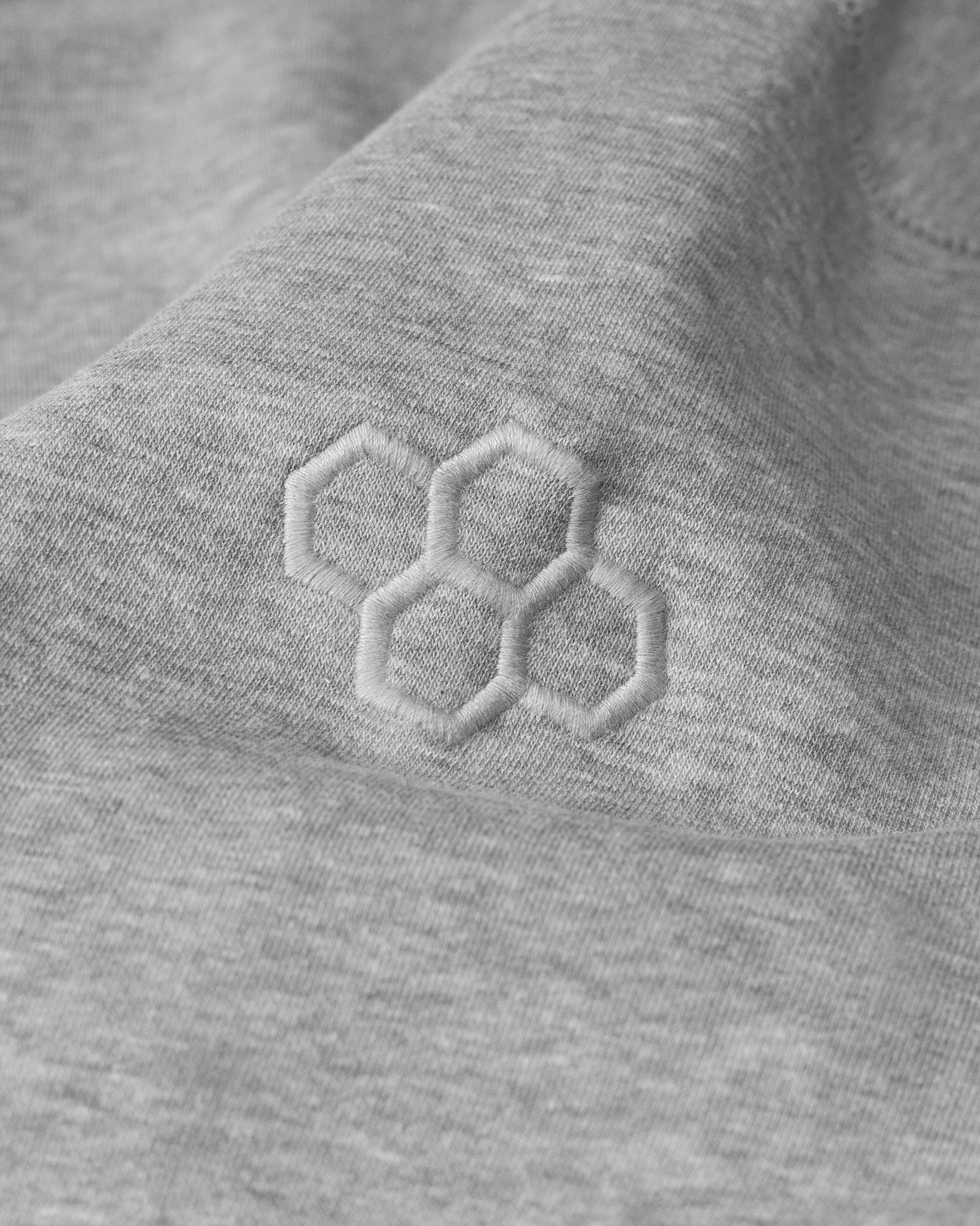 Comfort Fleece Hoodie - Gray - Image 4