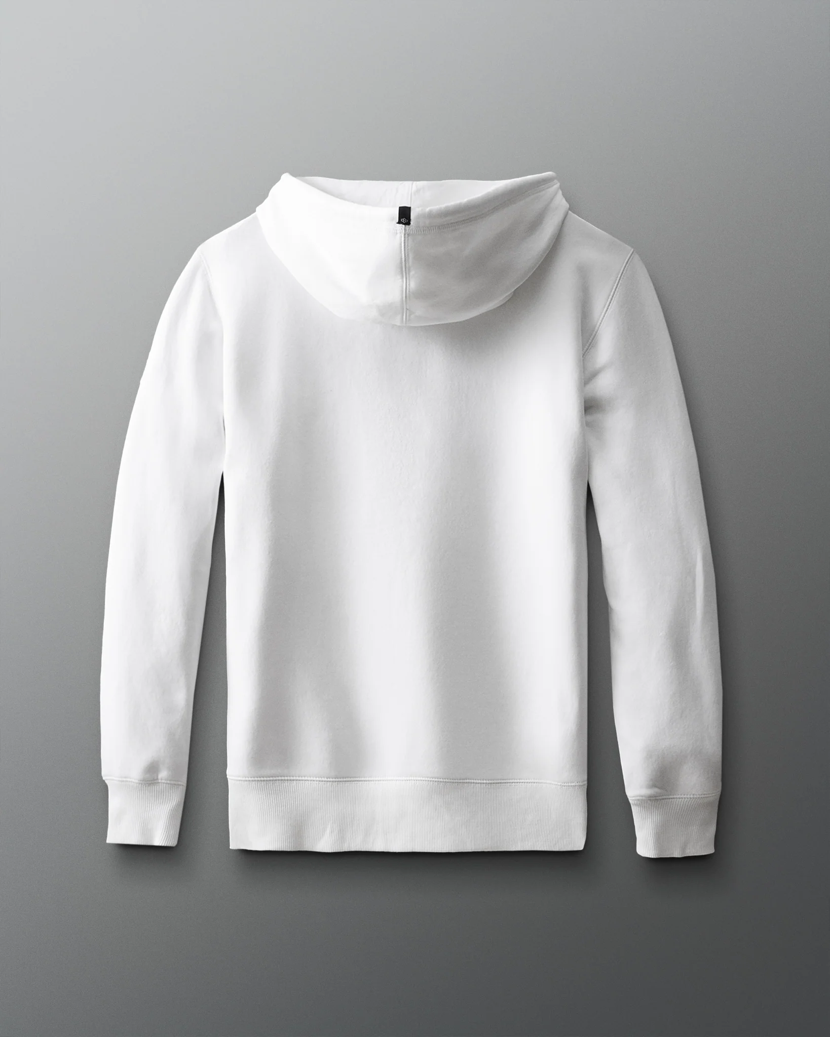 Comfort Fleece Hoodie - White - Image 2
