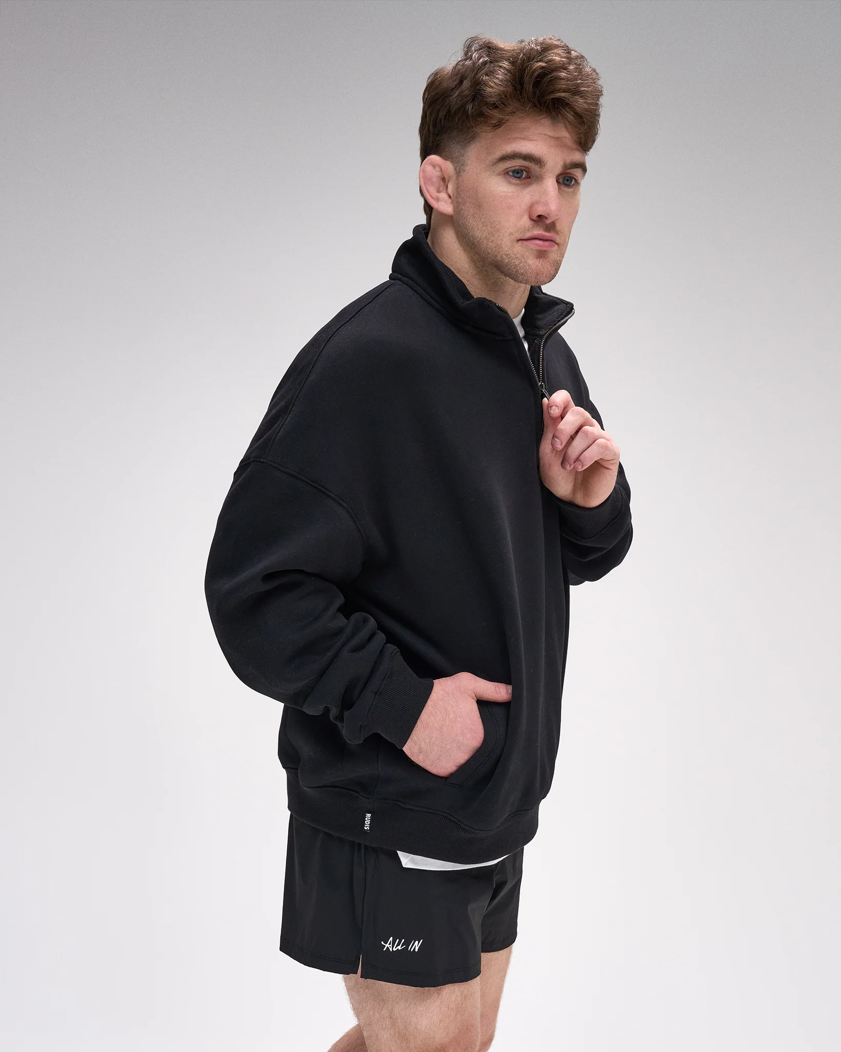 Comfort Fleece Relaxed Fit 1/4 Zip - Image 2
