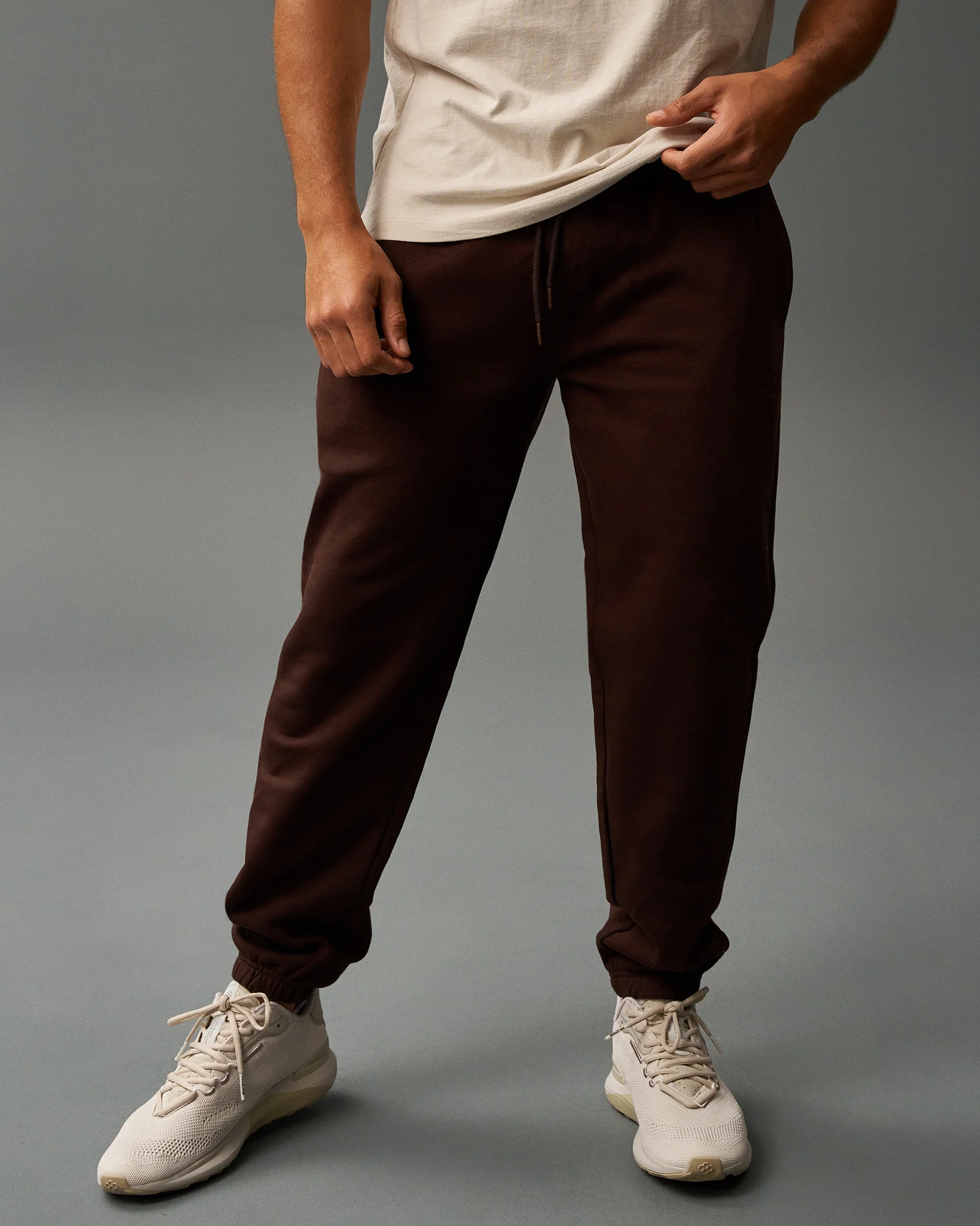 Comfort Fleece Sweatpants - Ground Coffee - Image 2