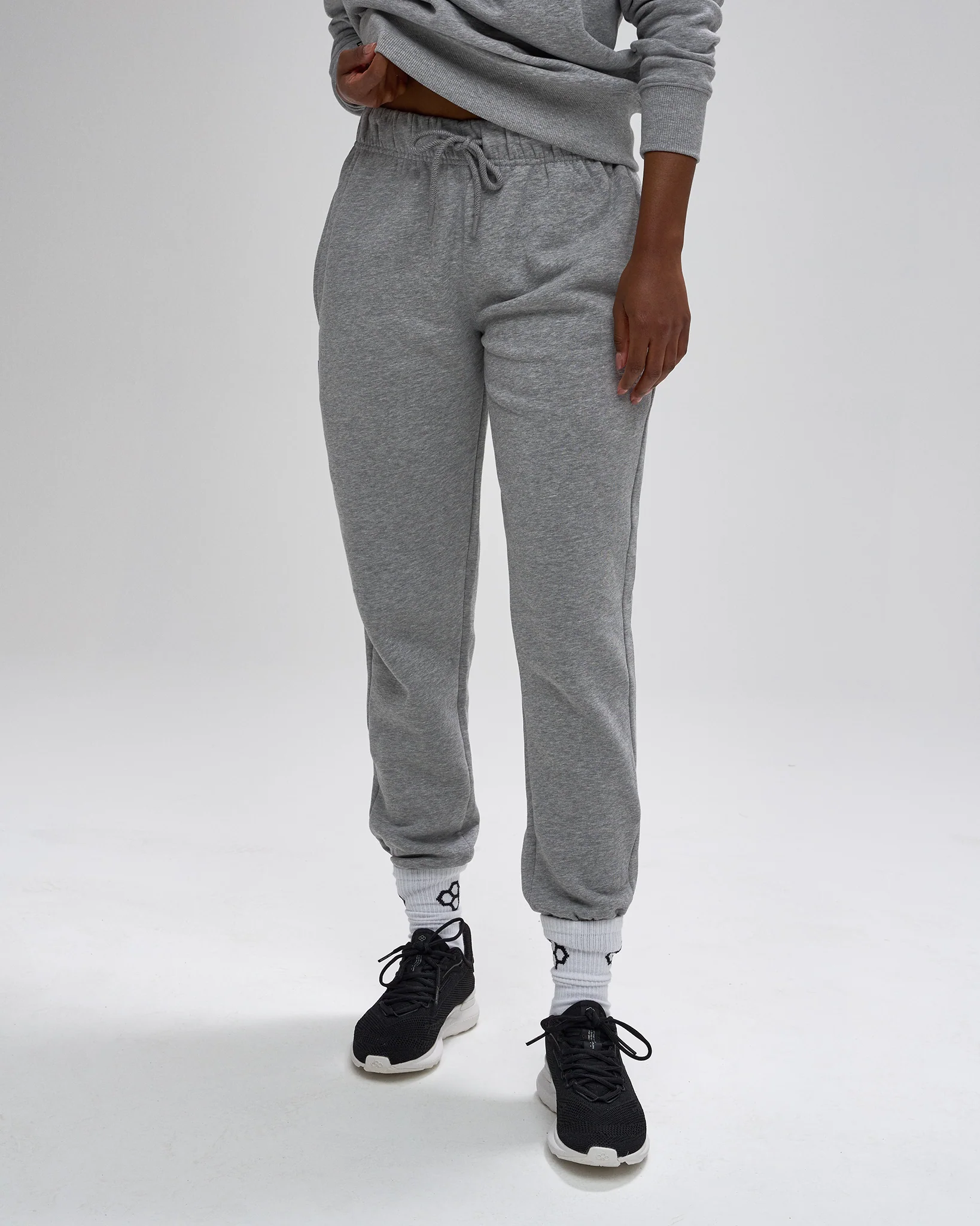 Comfort Fleece Sweatpants - Heather Gray - Image 3