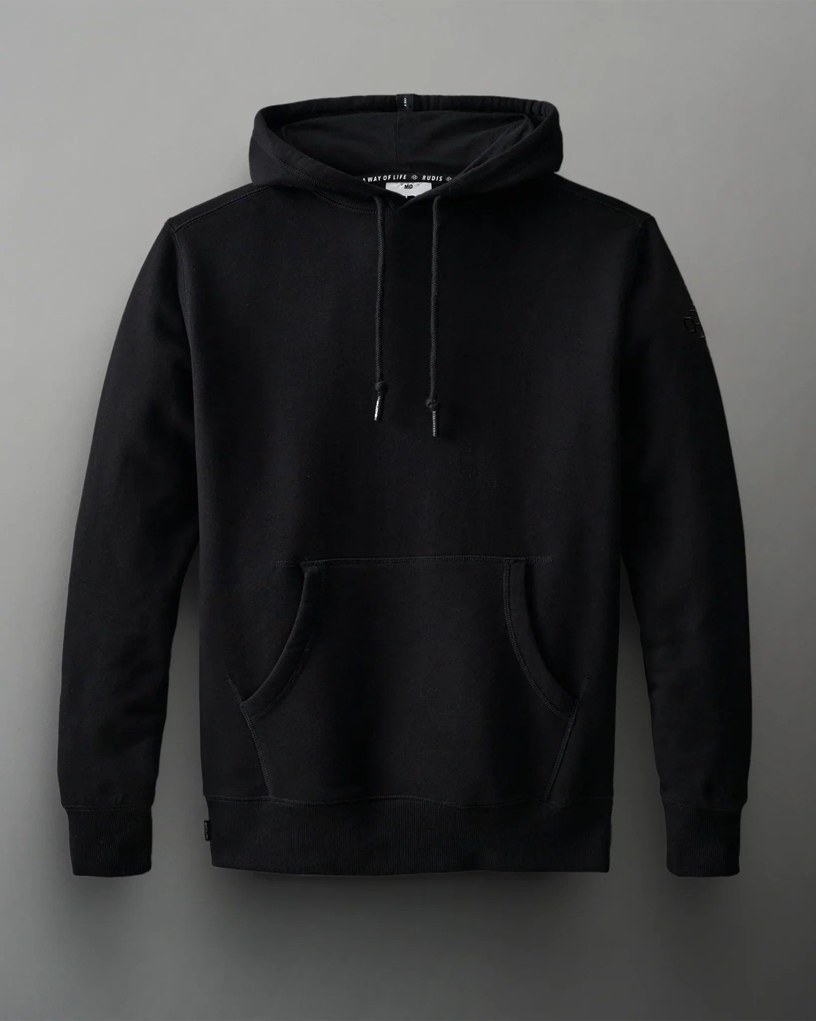 Comfort Fleece Teams Hoodie - Black - Image 2