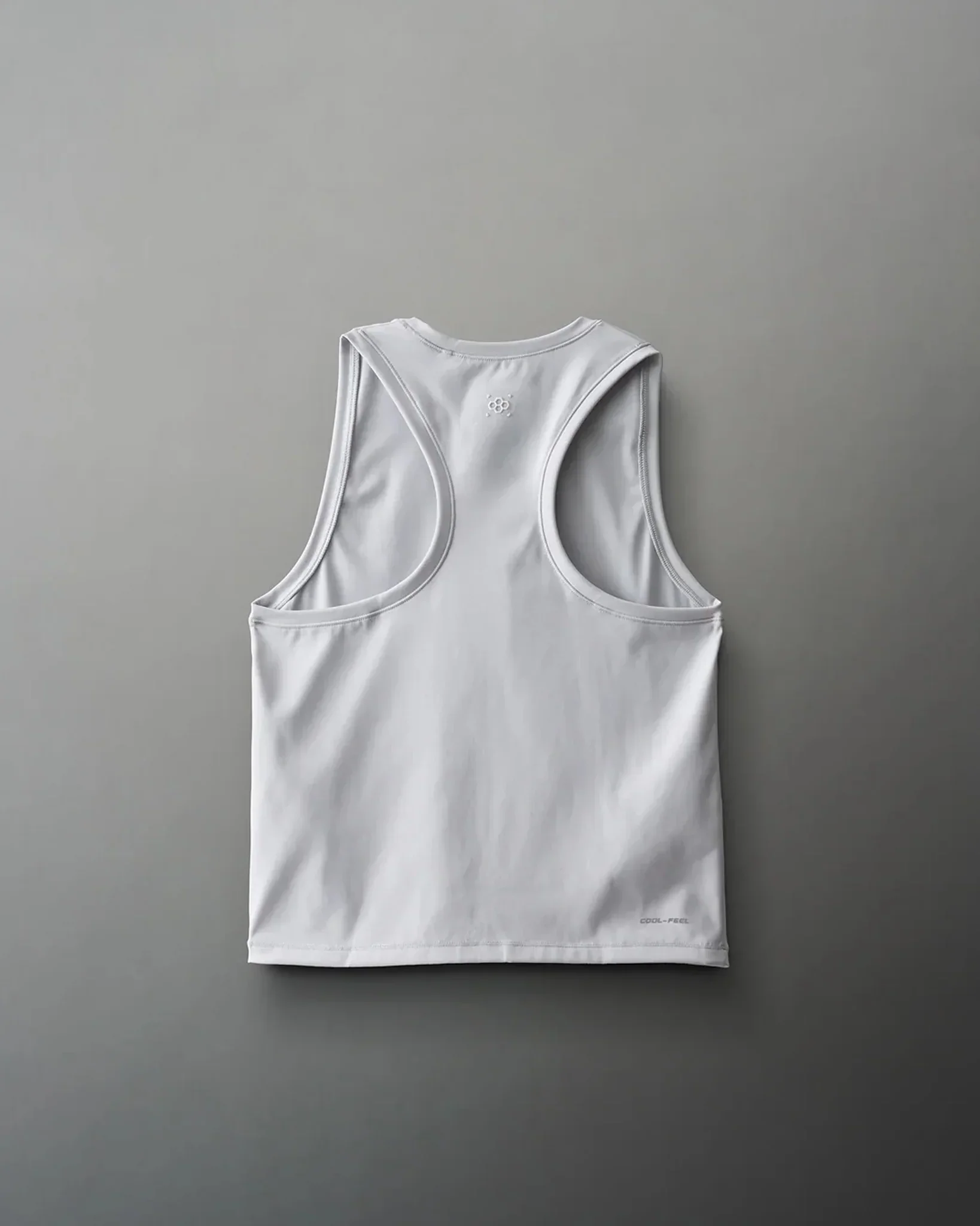 COOL-FEEL Women's Crop Tank Top - Lunar Gray - Image 2