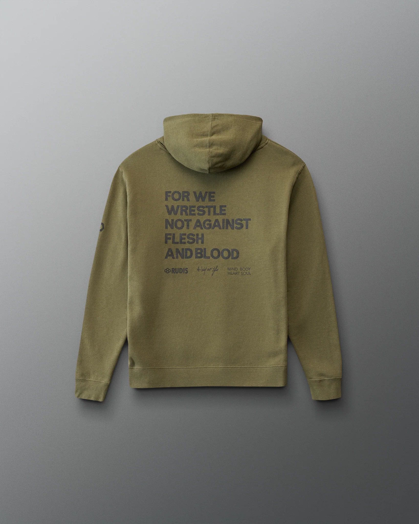 FOR WE WRESTLE Youth Tradition Hoodie - Image 6