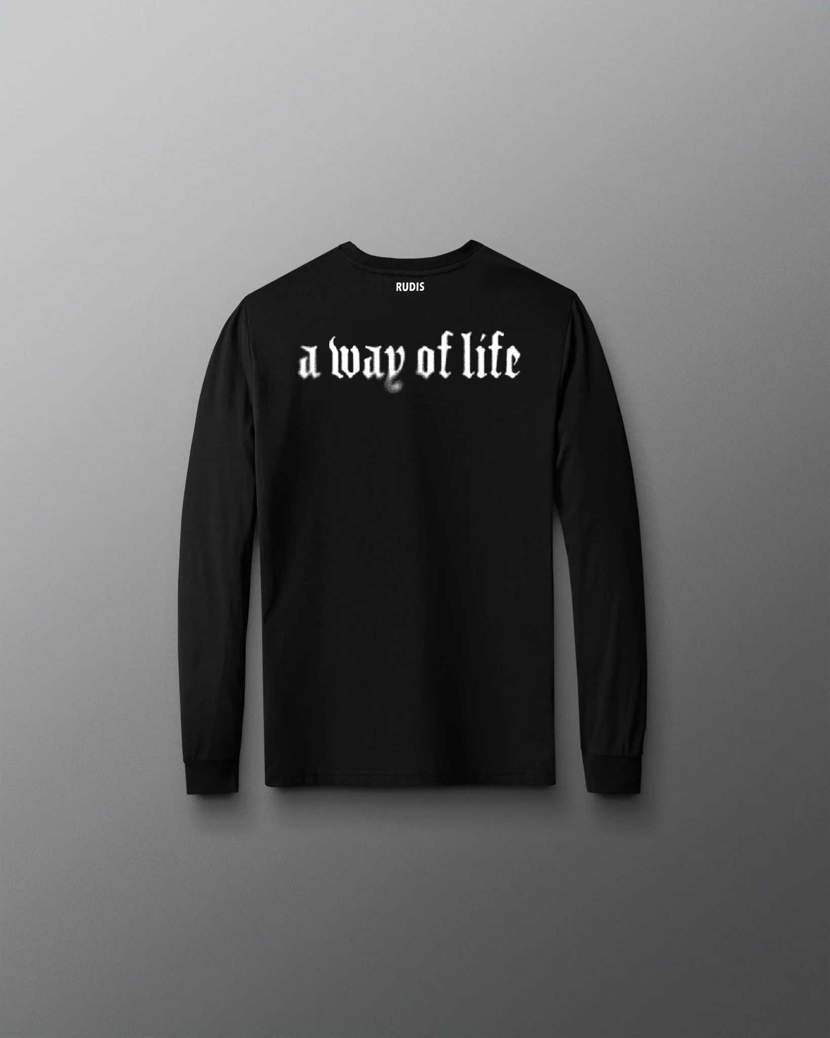 Gothic Faith Over Fear Youth Elite Super Soft Long Sleeve - Image 2