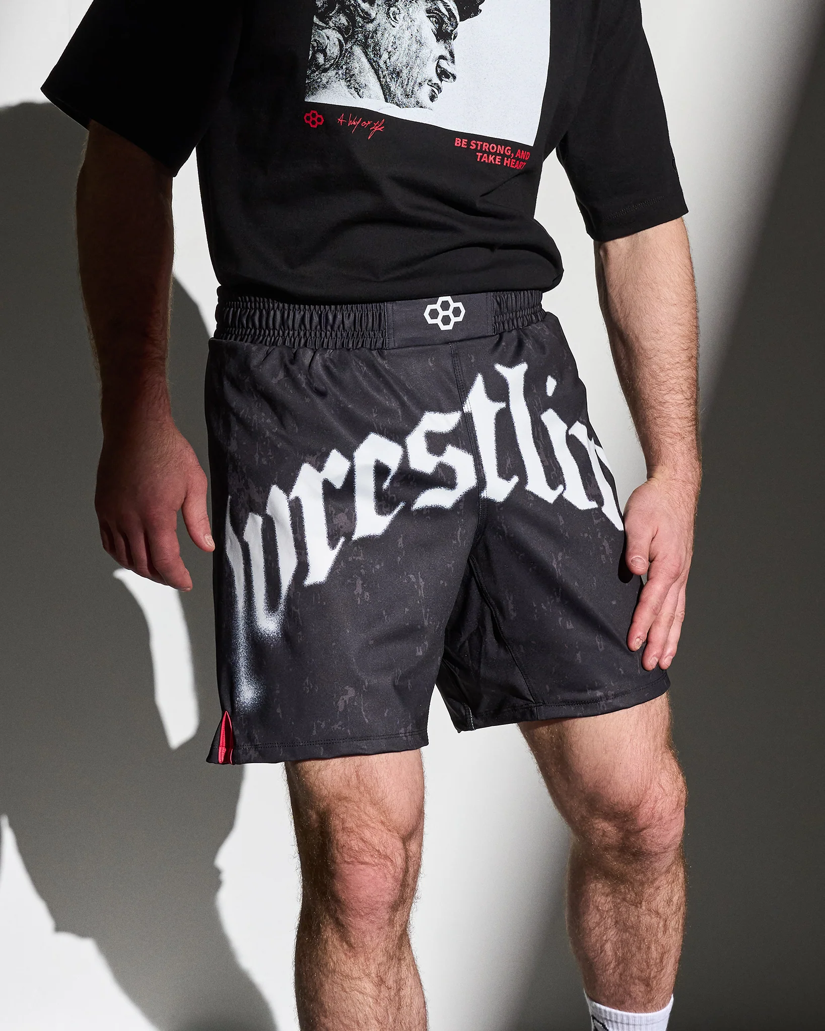 Gothic Wrestling Sublimated Shorts