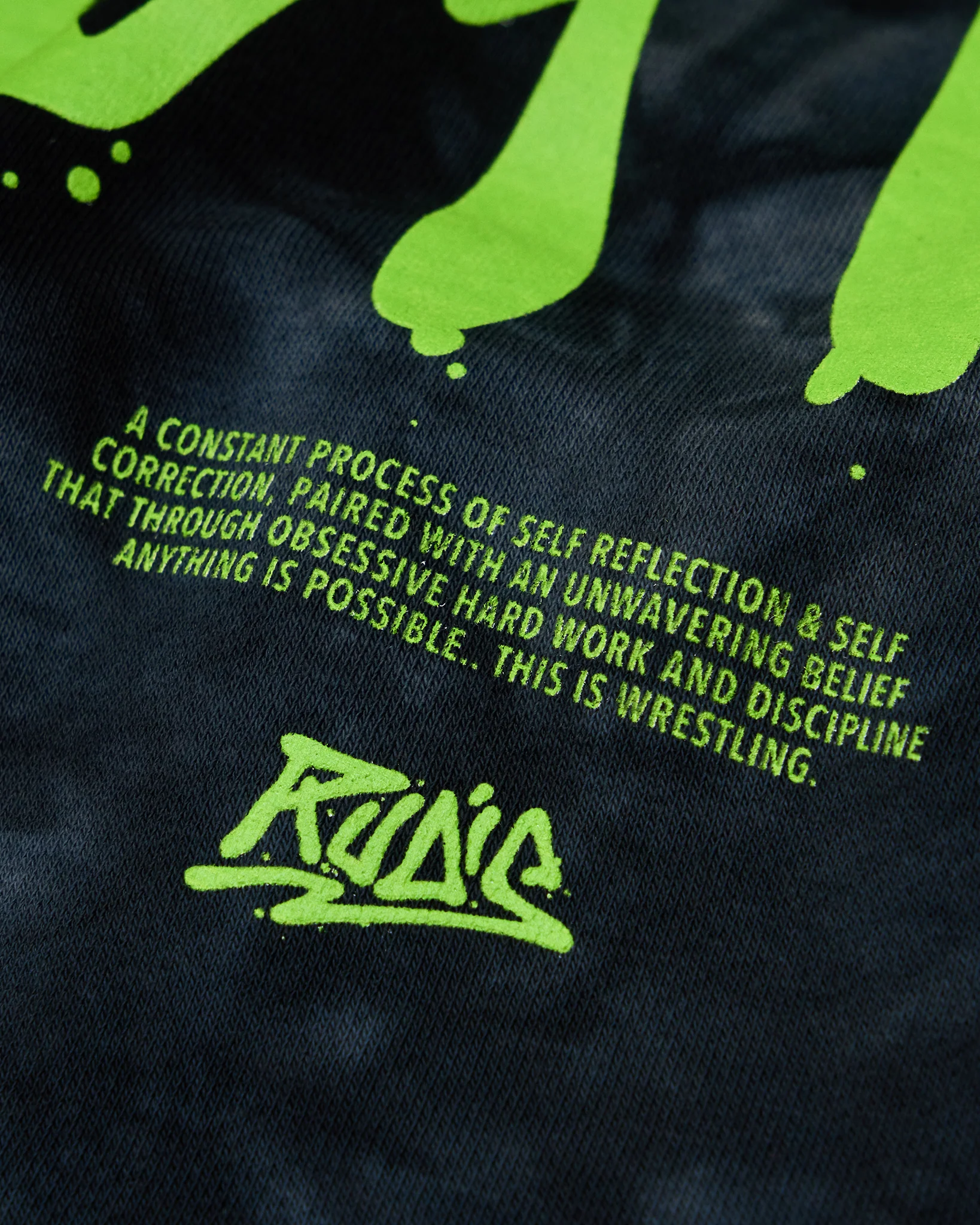 Graffiti Wordmark Tie-Dye Youth Hoodie - Image 5