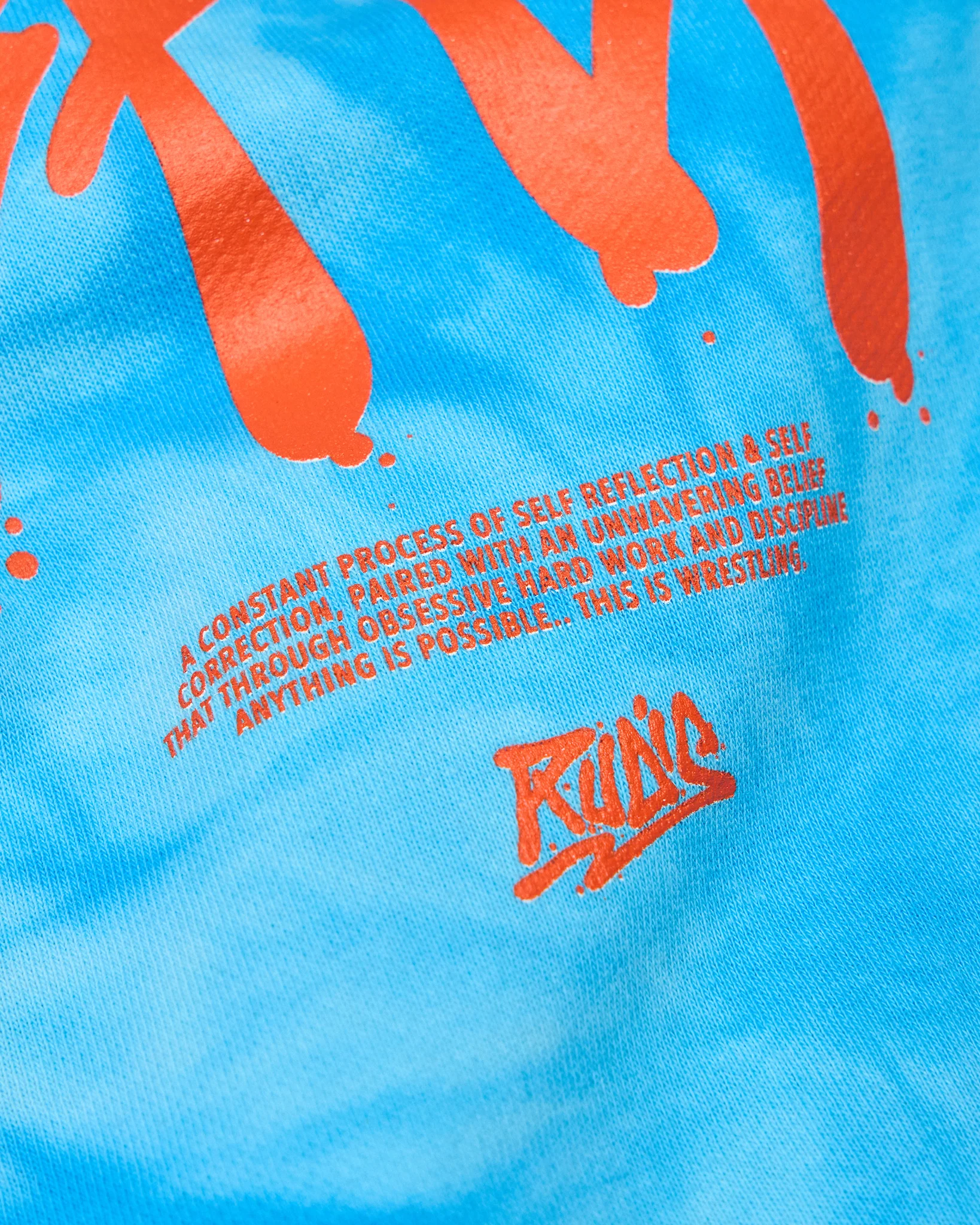 Graffiti Wordmark Tie-Dye Youth Hoodie - Image 7