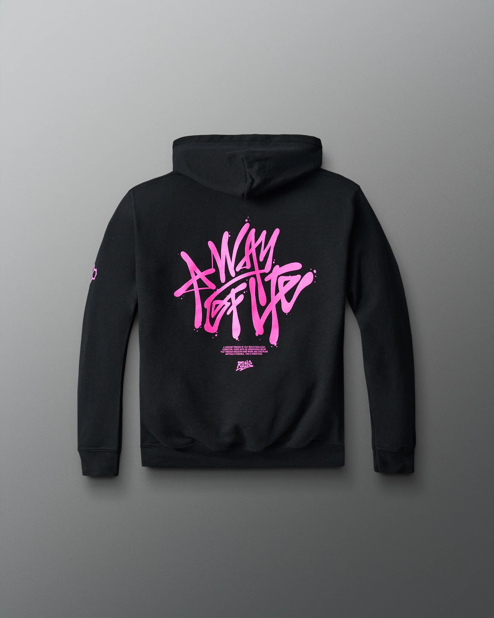 Graffiti Wordmark Youth Hoodie - Image 2