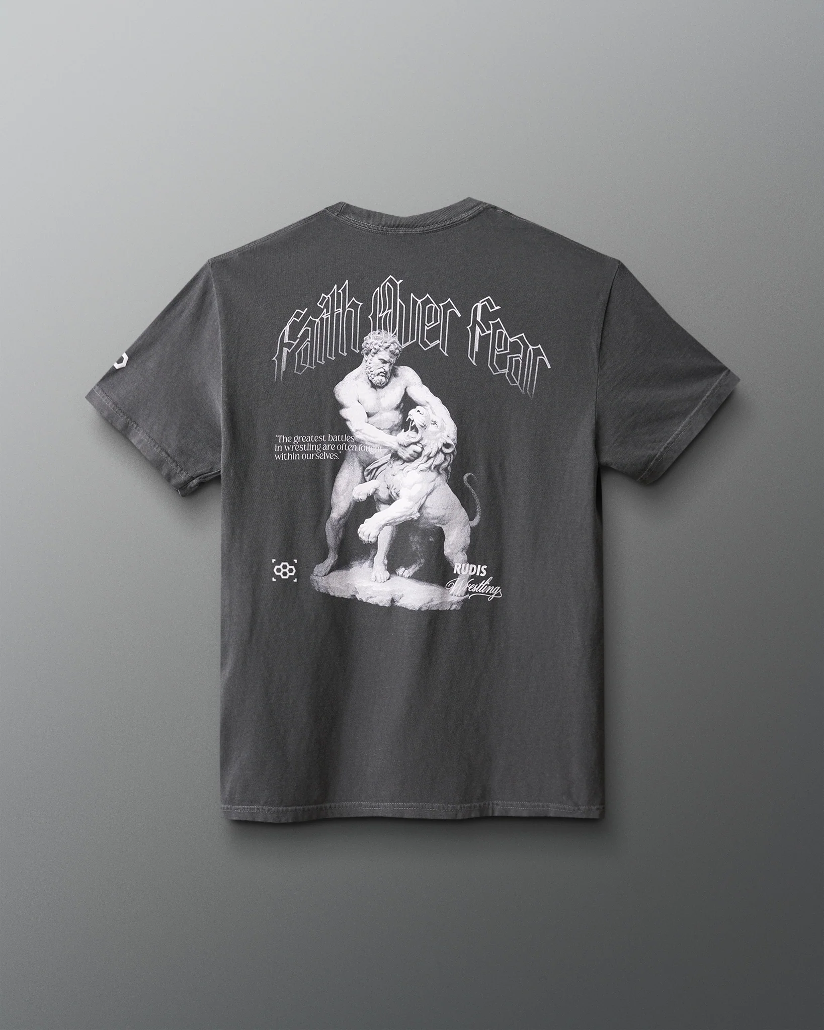 Grapple Fear Heavyweight T-Shirt