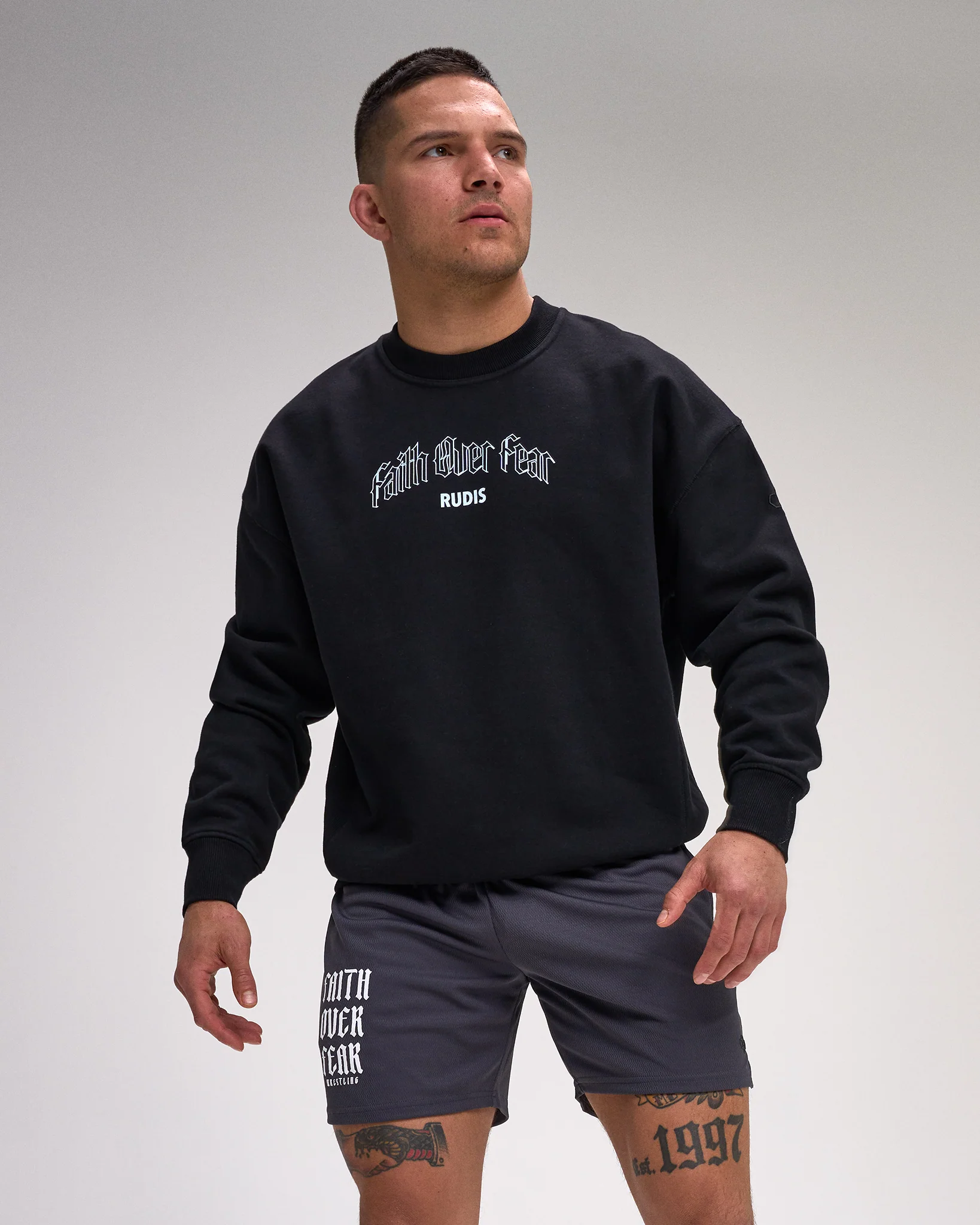 Grapple Fear Titan Heavyweight Crewneck