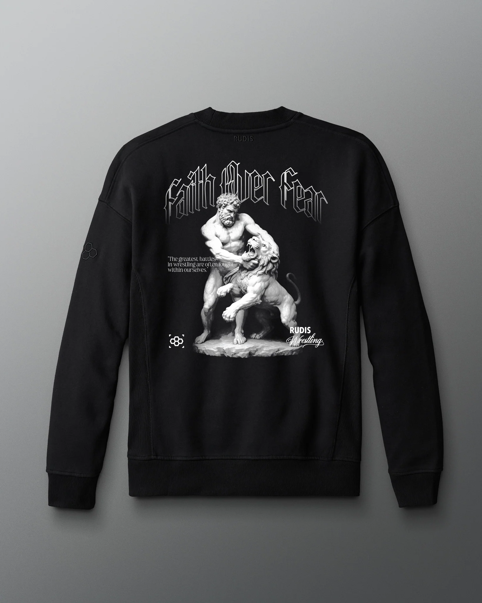 Grapple Fear Titan Heavyweight Crewneck - Image 4