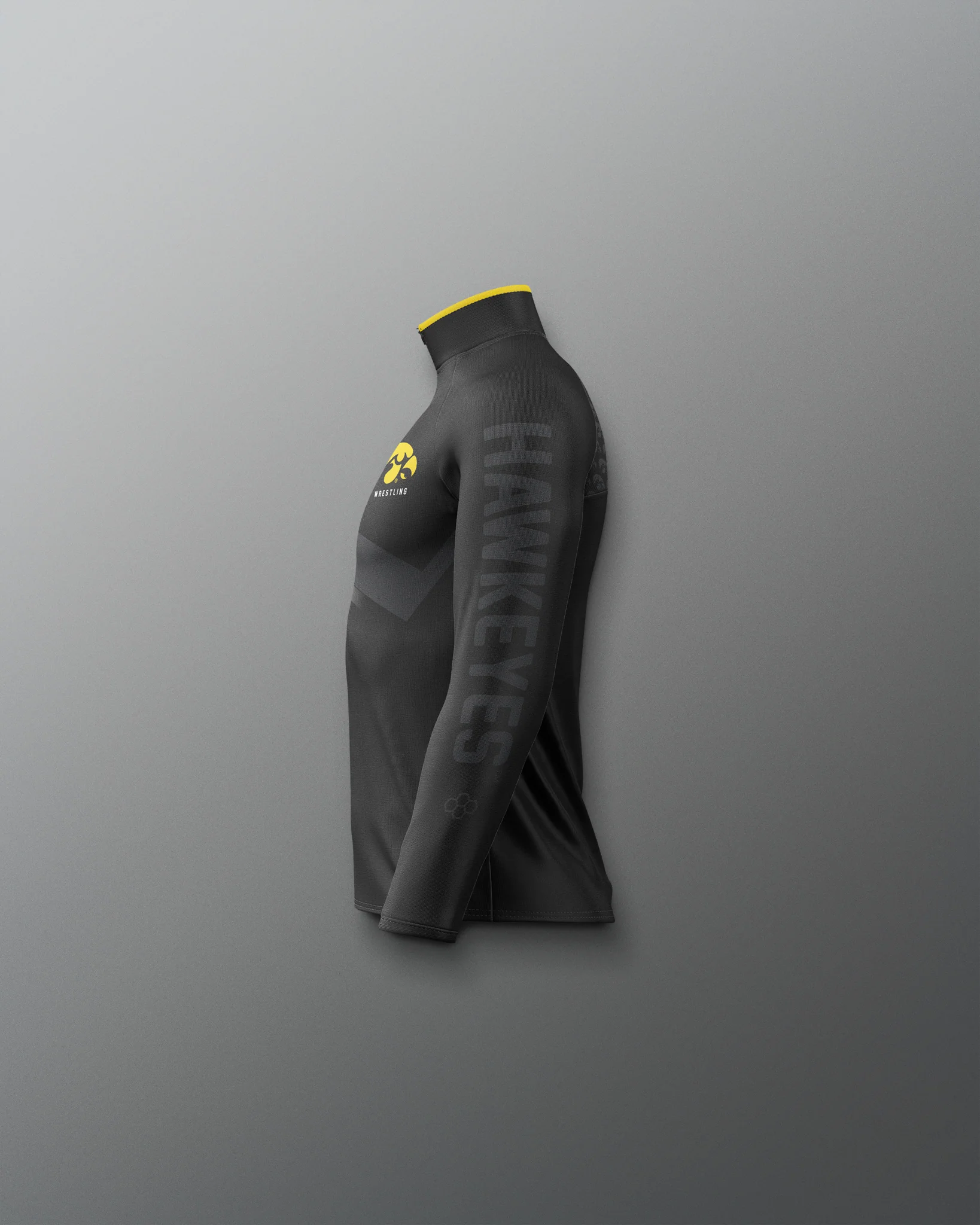 Iowa Hawkeyes Sublimated Youth Elite 1/4 Zip - Image 3