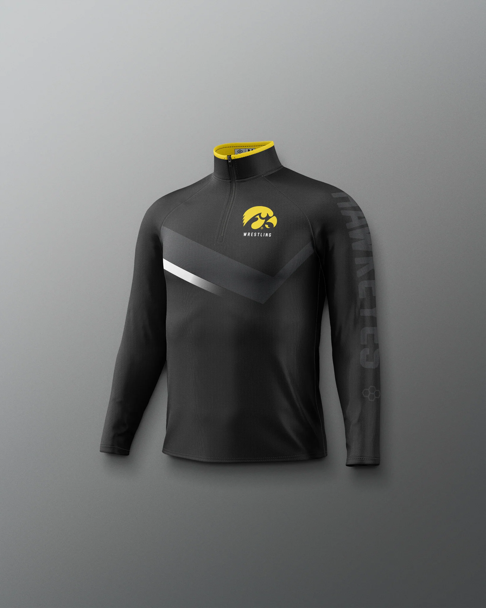 Iowa Hawkeyes Sublimated Youth Elite 1/4 Zip - Image 5