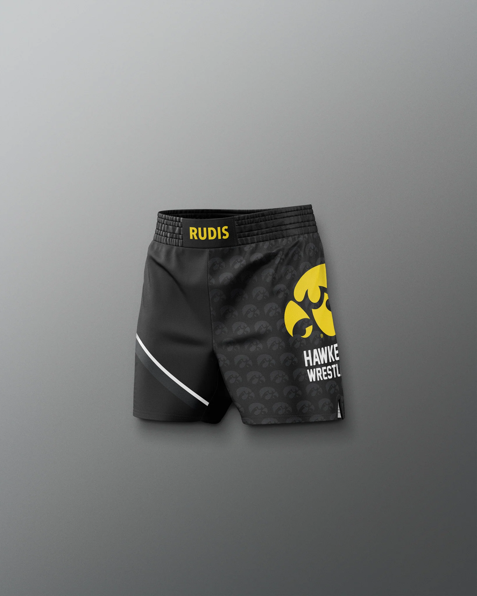 Iowa Hawkeyes Sublimated Youth Elite Shorts - Image 5