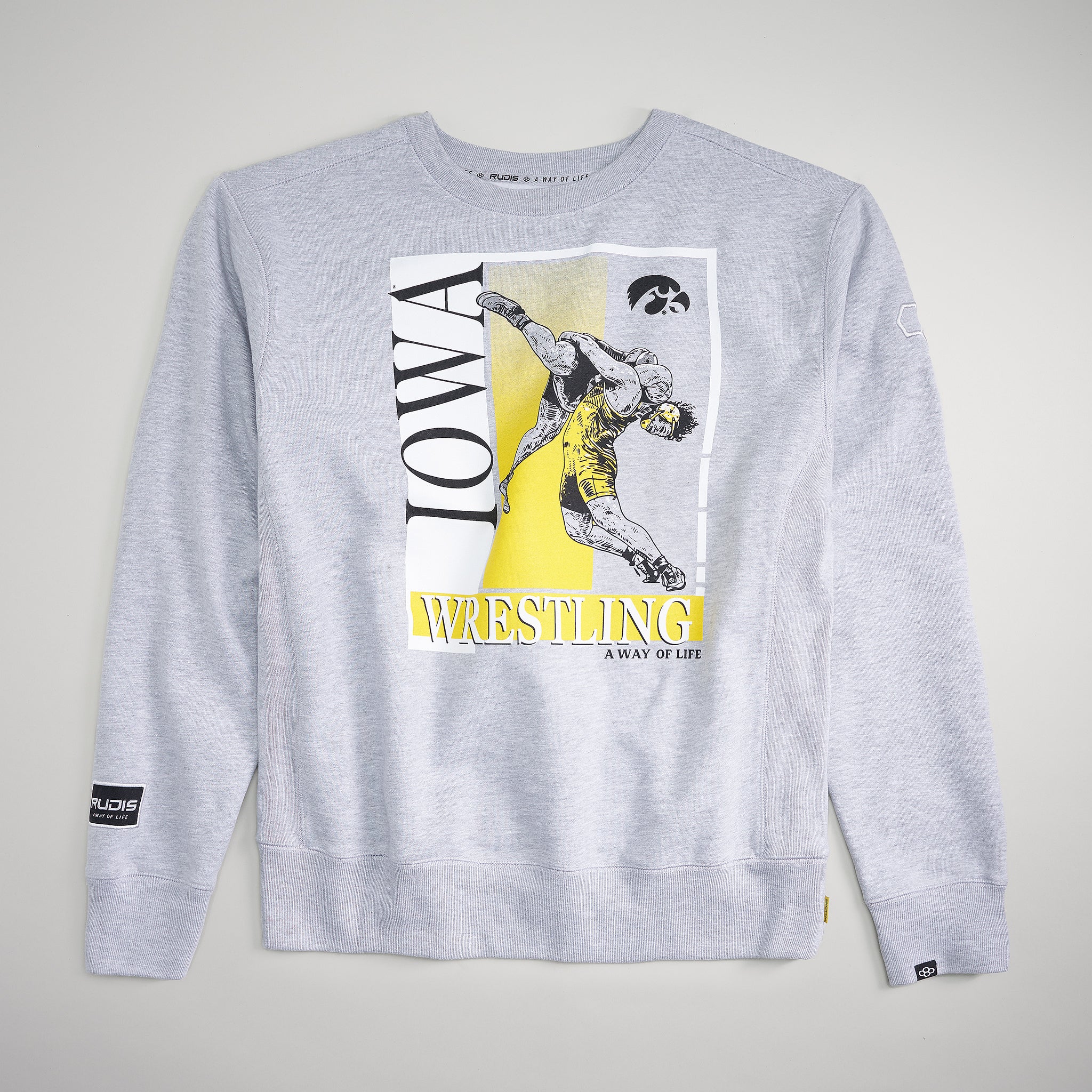 Iowa Wrestling Heavyweight Crewneck