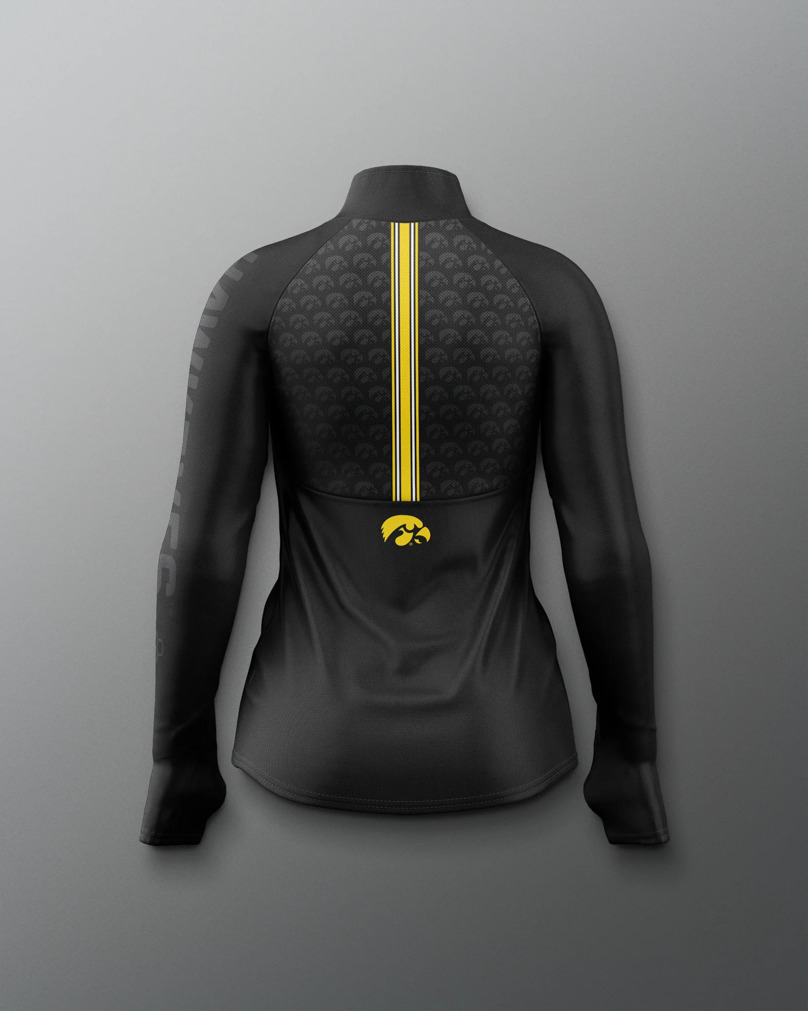 Iowa Wrestling Sublimated Women's Elite 1/4 Zip - Image 2