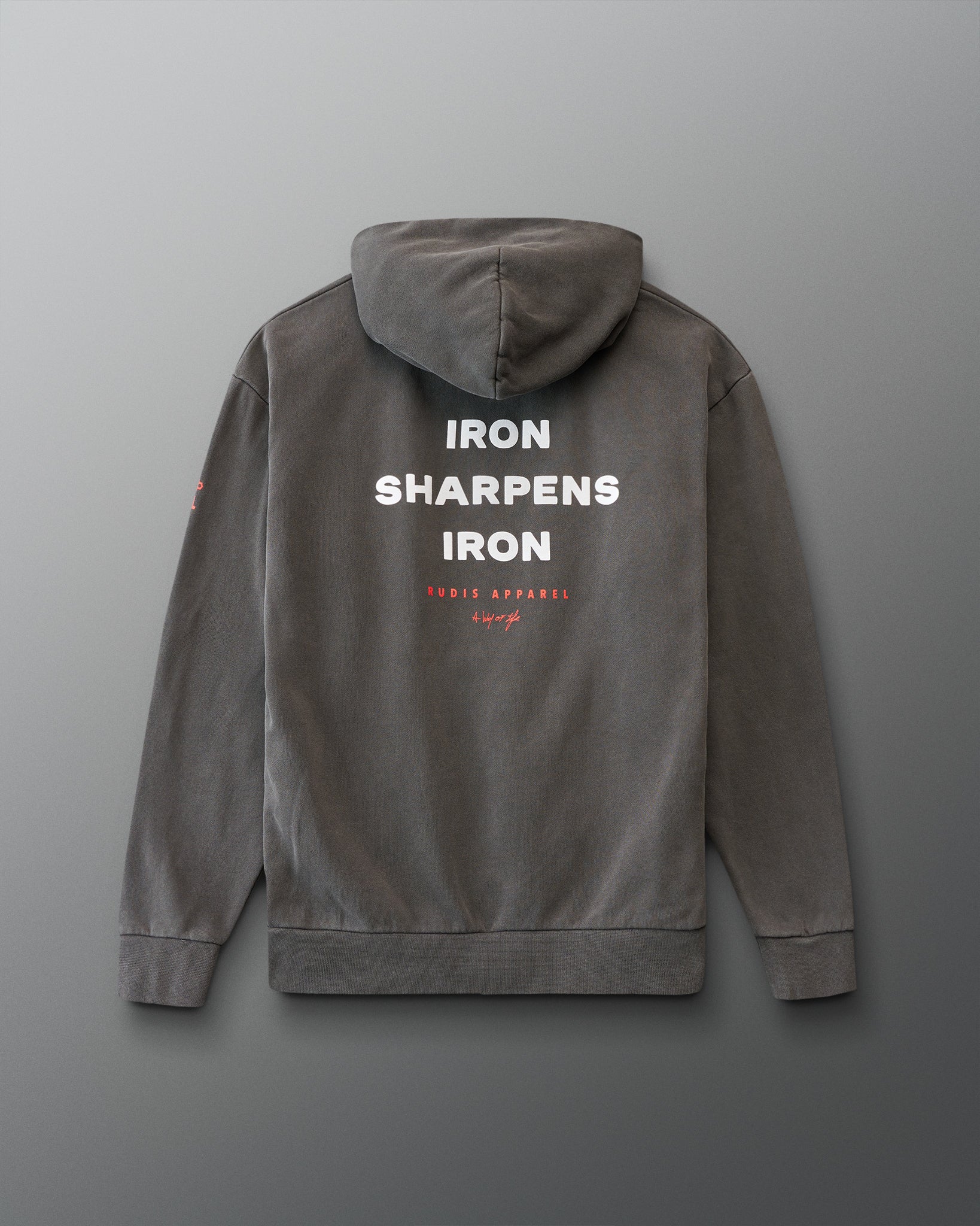 IRON SHARPENS IRON Heavyweight Hoodie - Image 4