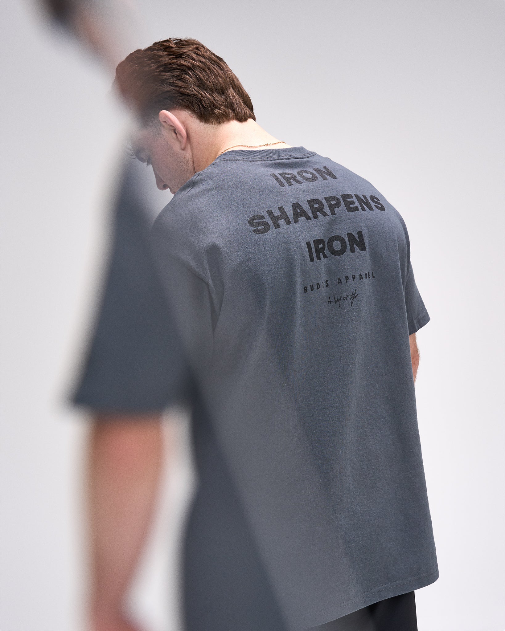 IRON SHARPENS IRON Heavyweight T-Shirt - Image 6