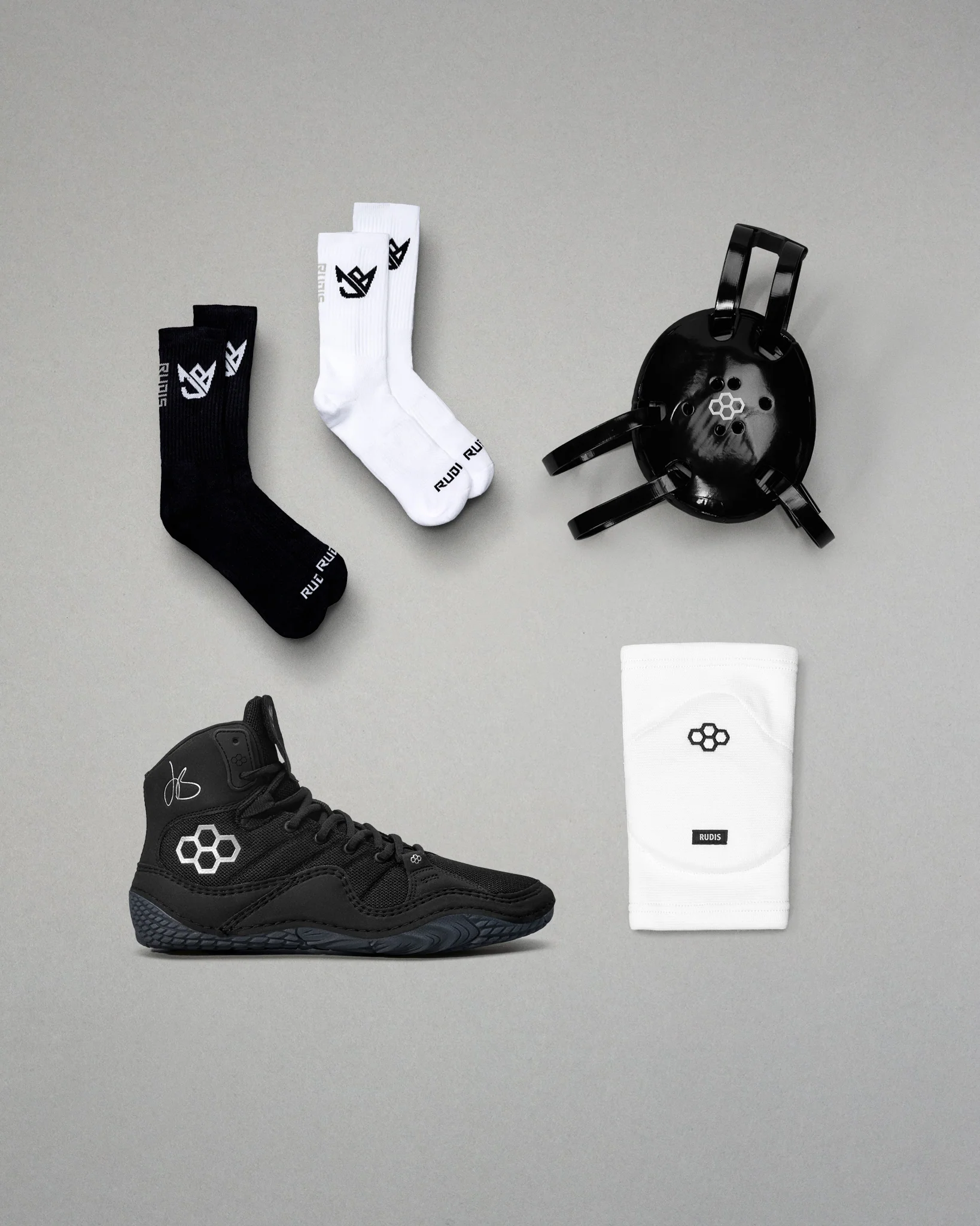 JB1 Adult Wrestling Starter Kit - Black Metal