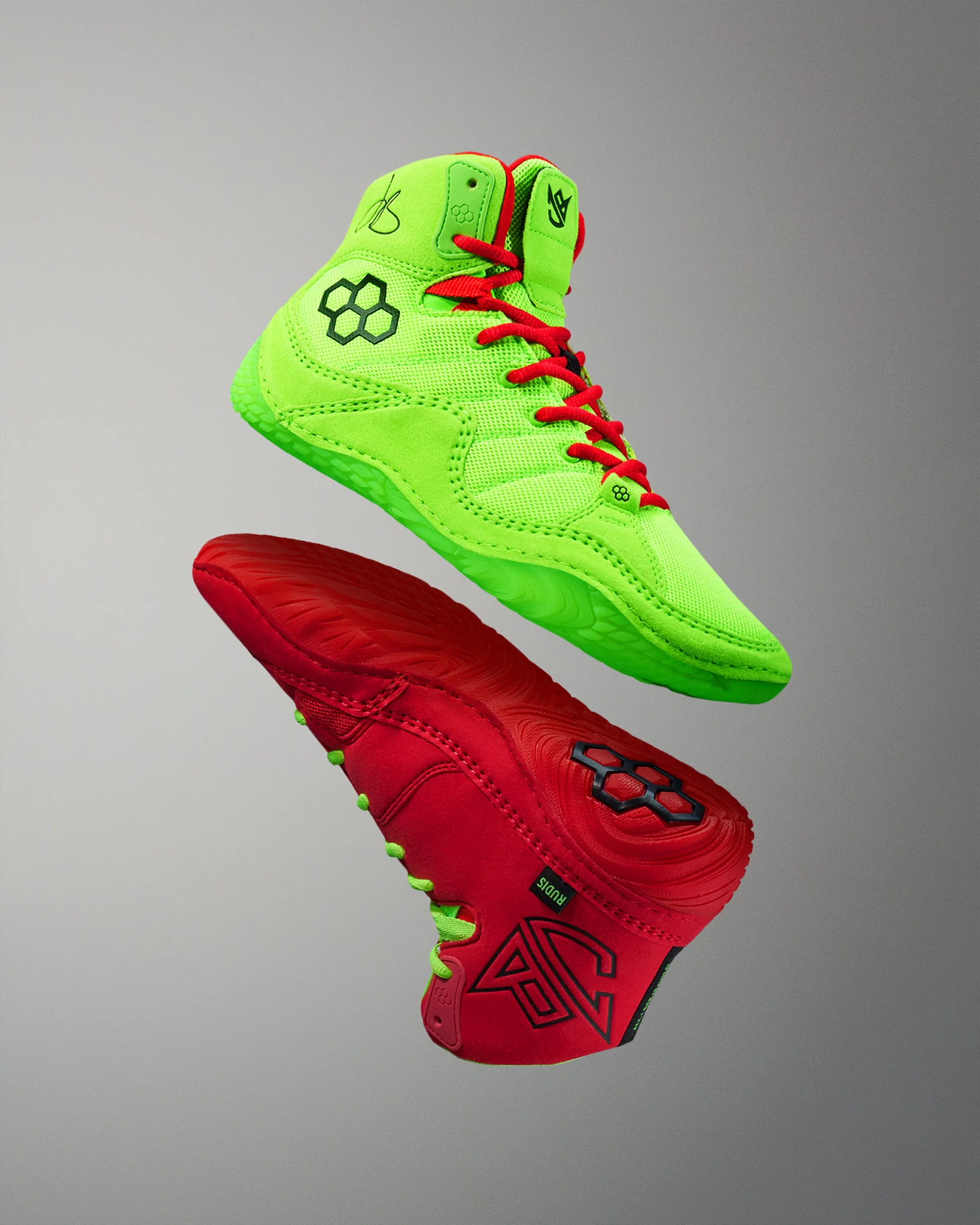 JB1 Adult Wrestling Shoes - Naughty & Nice - Image 4