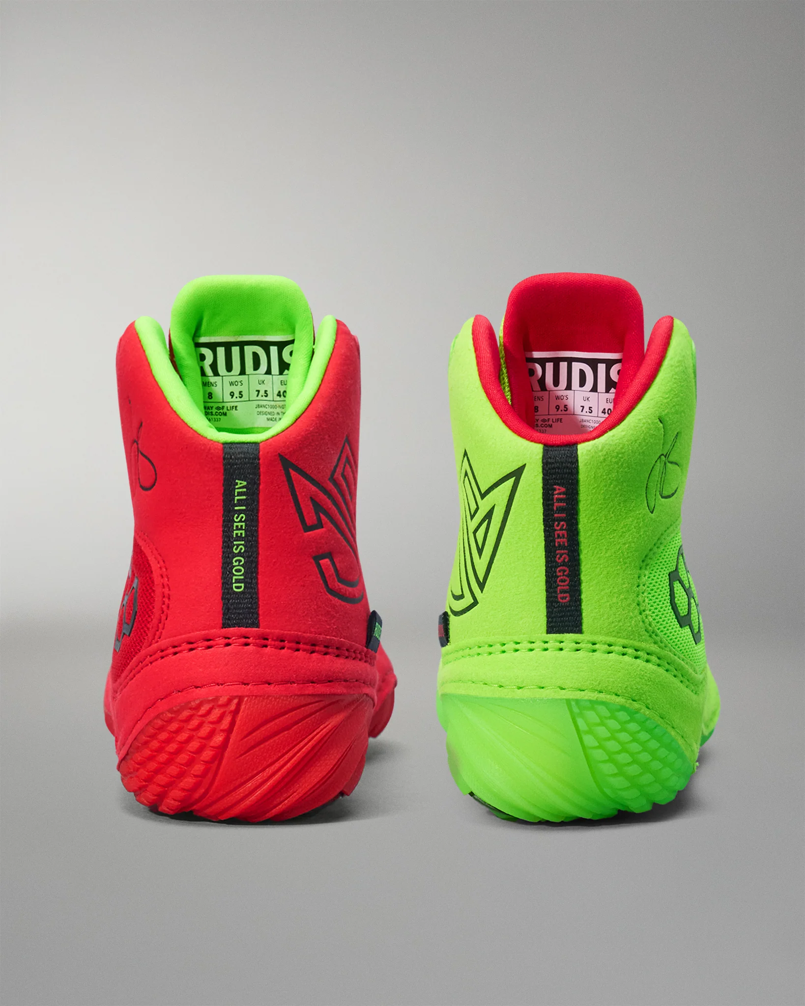 JB1 Adult Wrestling Shoes - Naughty & Nice - Image 8