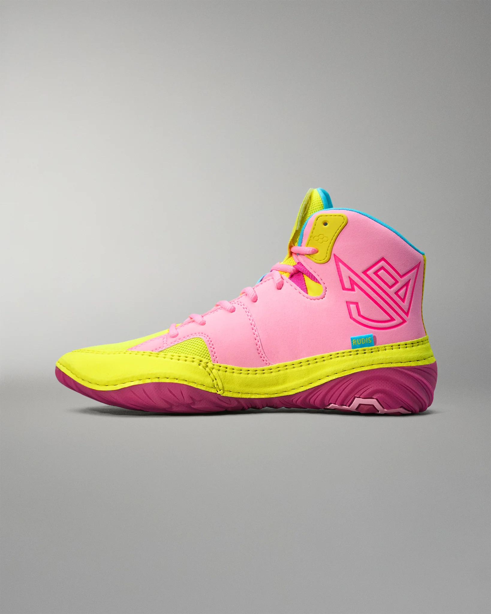JB1 Adult Wrestling Shoes - Pink Lemonade - Image 5