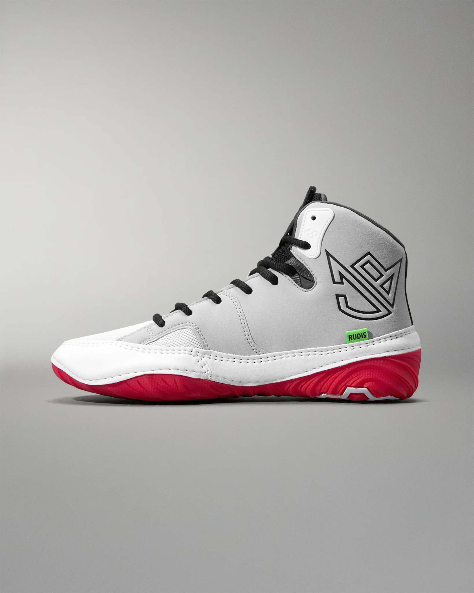 JB1 Adult Wrestling Shoes - White Hot - Image 4