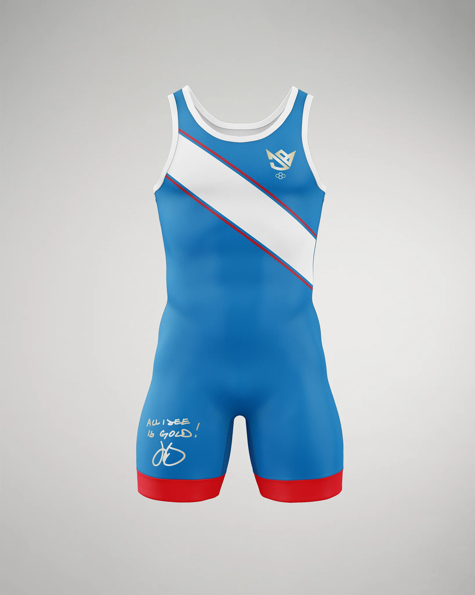 JB1 Royalty Boy's Elite Singlet - Image 2