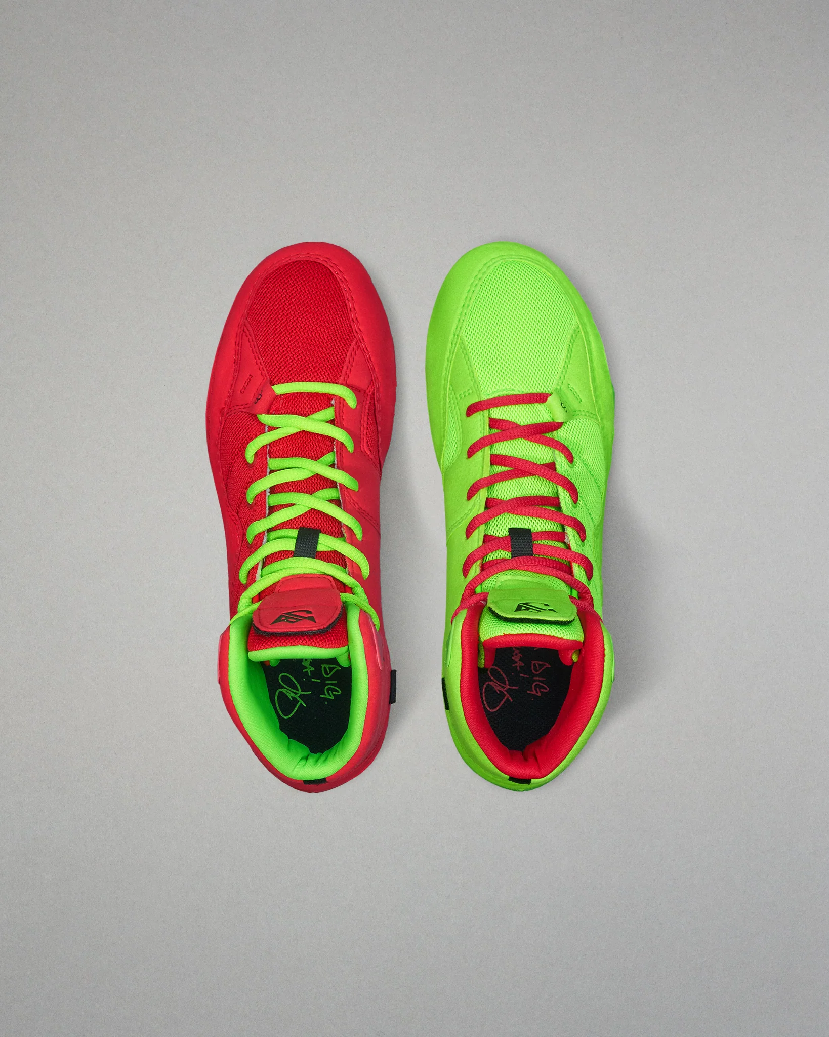 JB1 Signed Youth Wrestling Shoes - Signed Naughty & Nice - Image 7