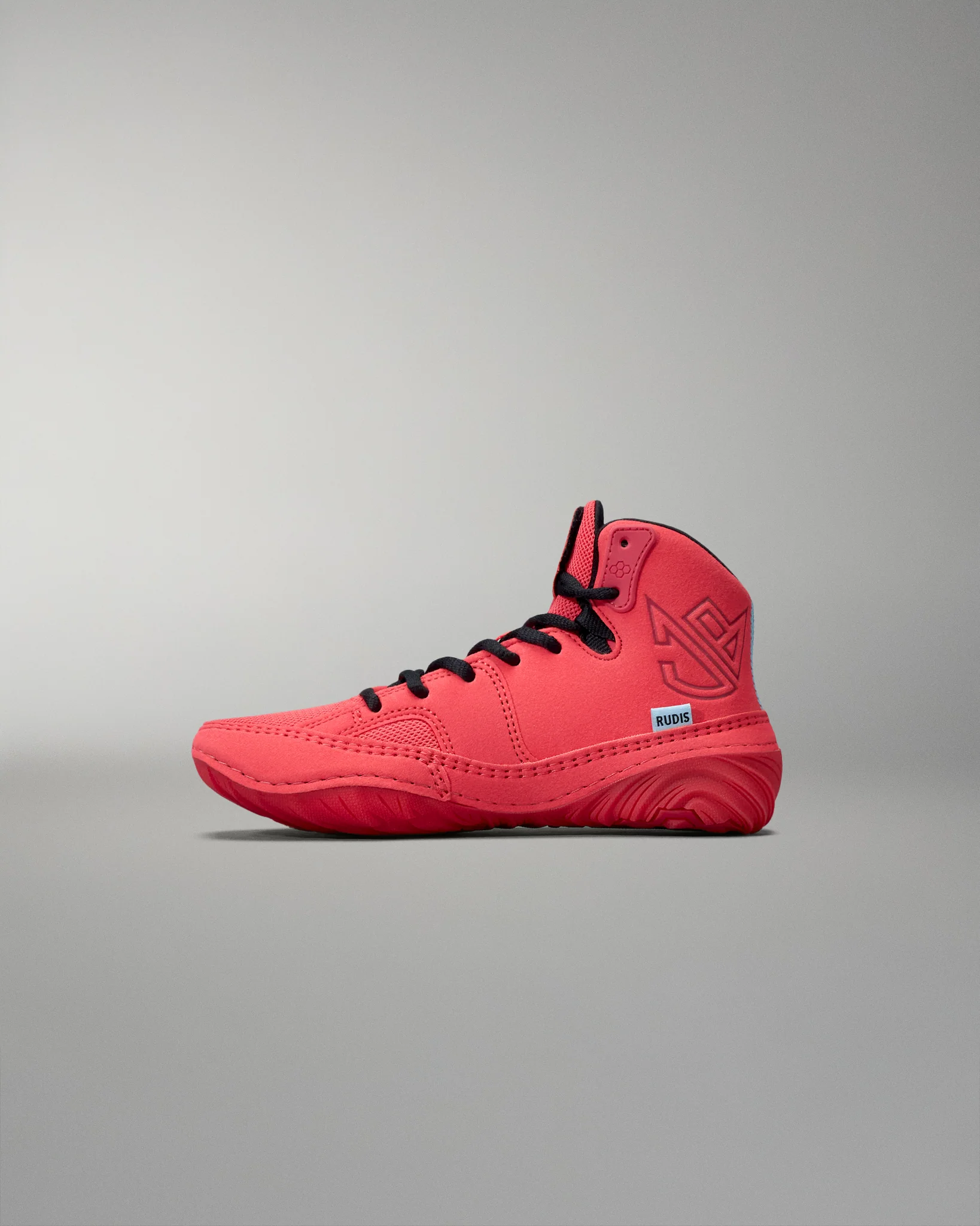JB1 Youth Wrestling Shoes - Fire Red - Image 3