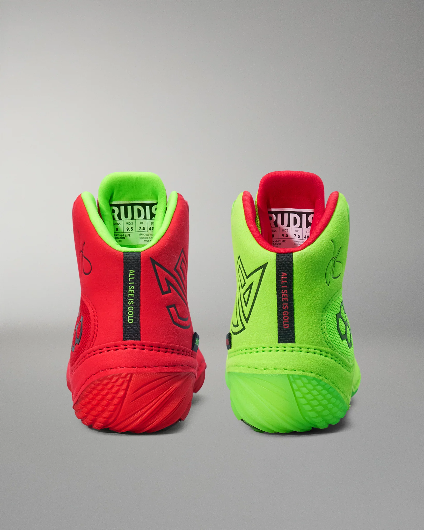 JB1 Youth Wrestling Shoes - Naughty & Nice - Image 7