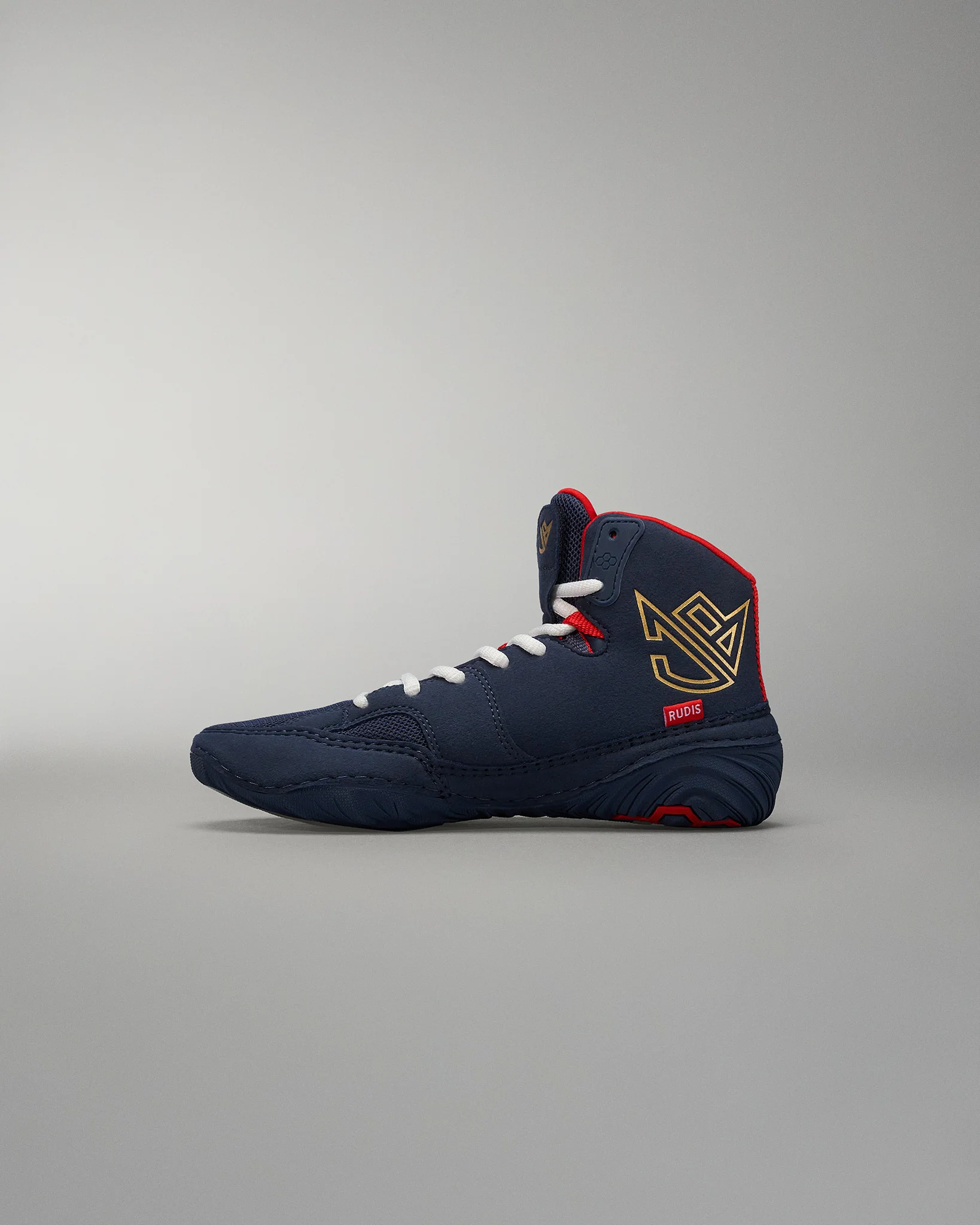 JB1 Youth Wrestling Shoes - Navy - Image 3
