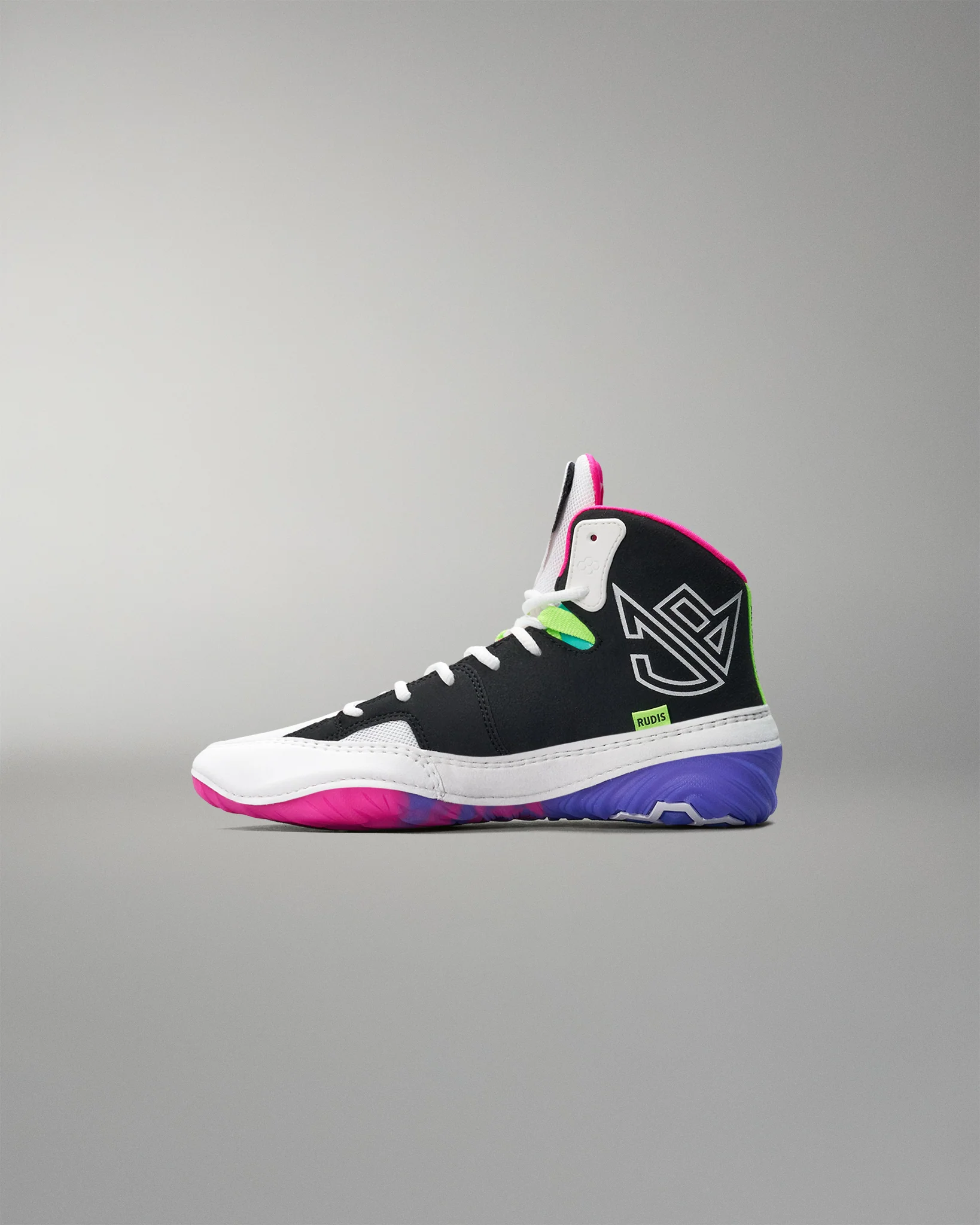 JB1 Youth Wrestling Shoes - Neon Surge - Image 4