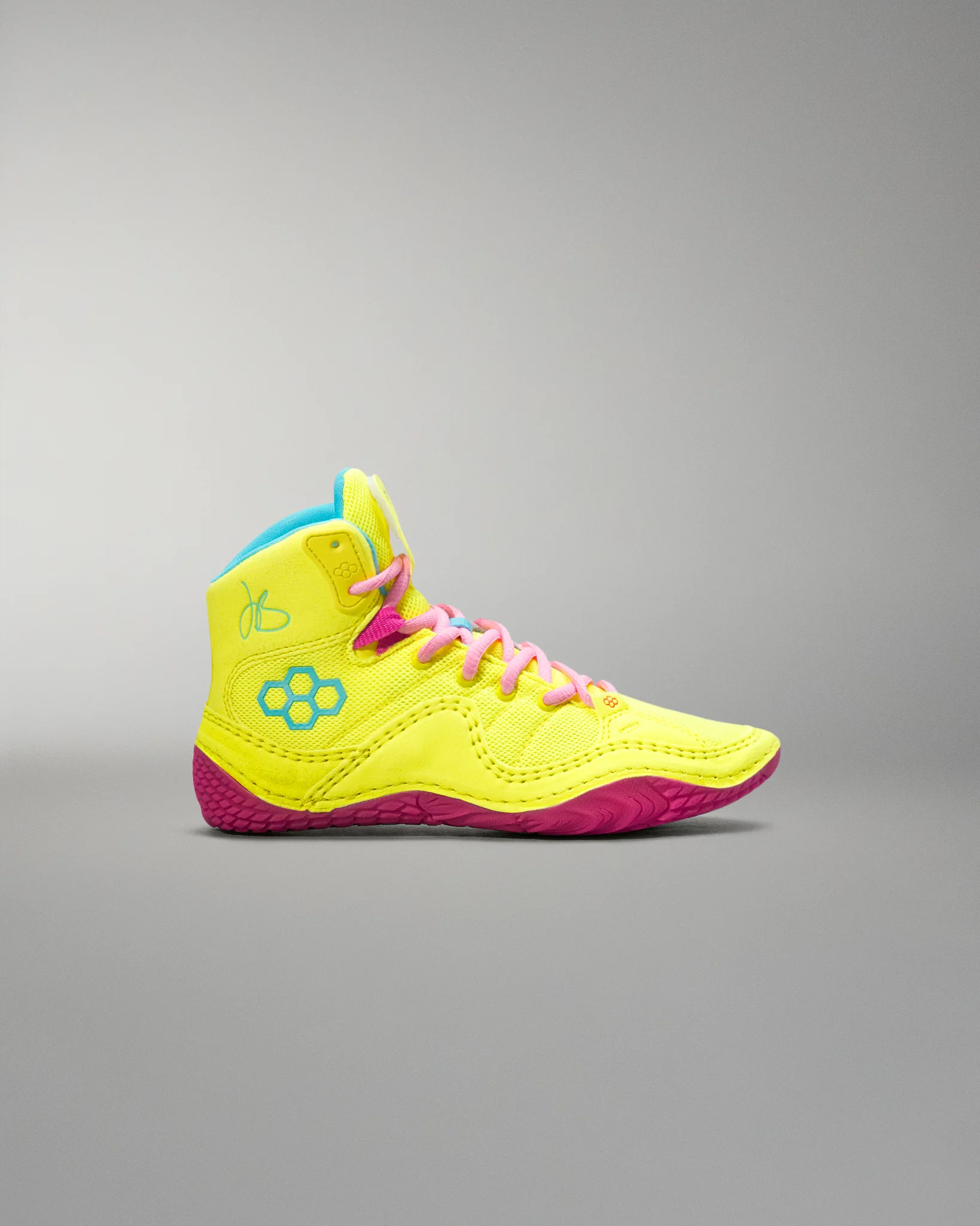 JB1 Youth Wrestling Shoes - Pink Lemonade - Image 4