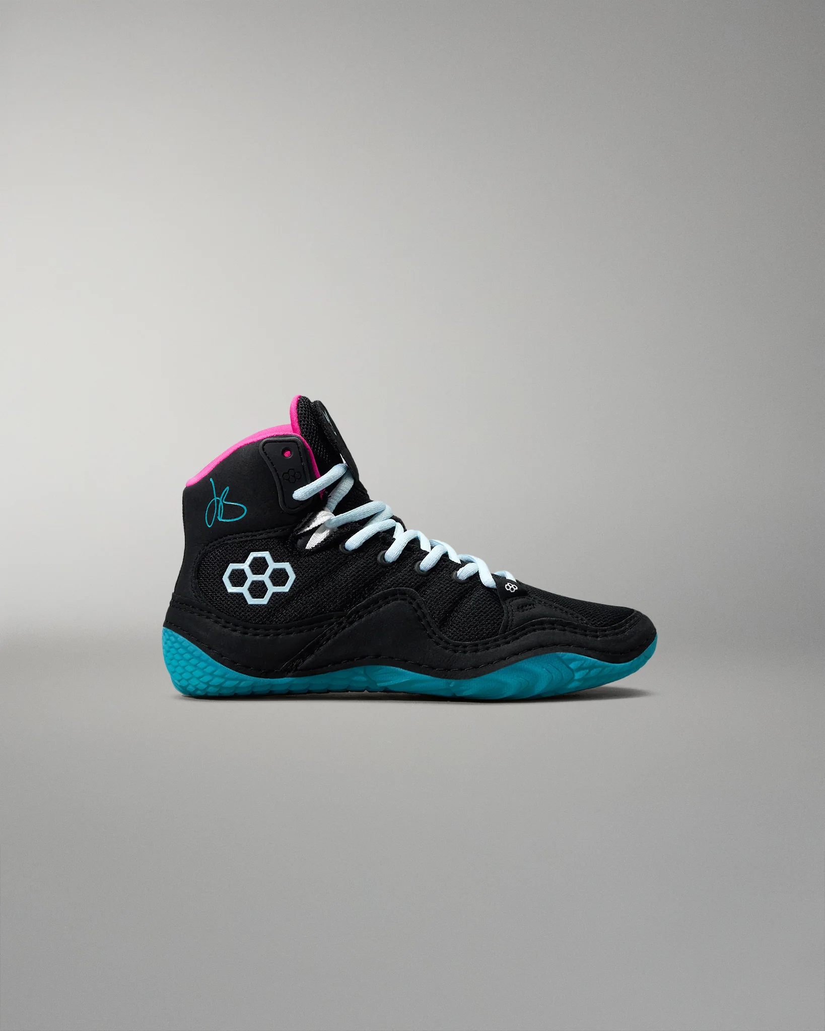 JB1 Youth Wrestling Shoes - South Beach - Image 2