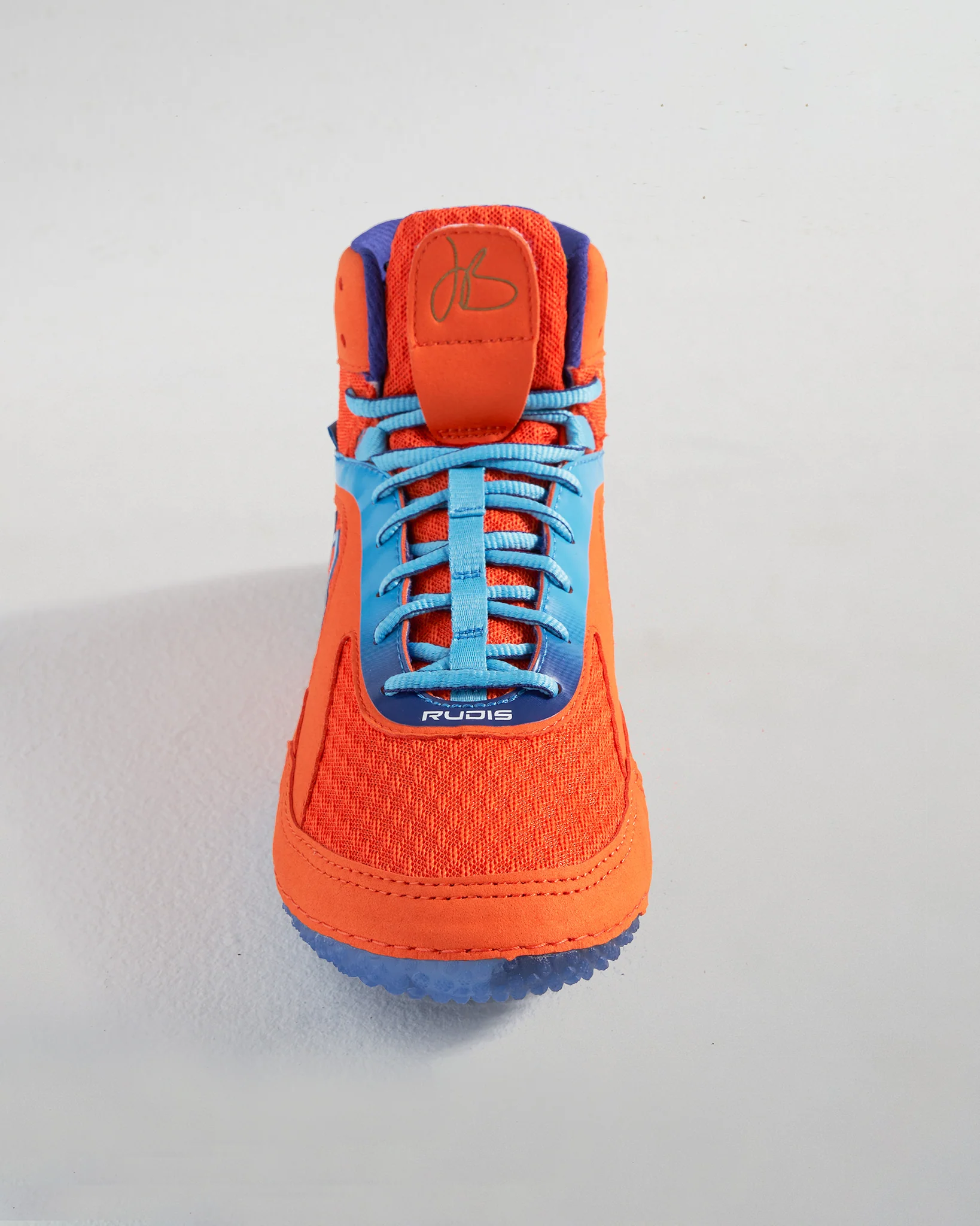 Jordan Burroughs Alpha 2.0 Adult Wrestling Shoes - World Wide Orange - Image 7