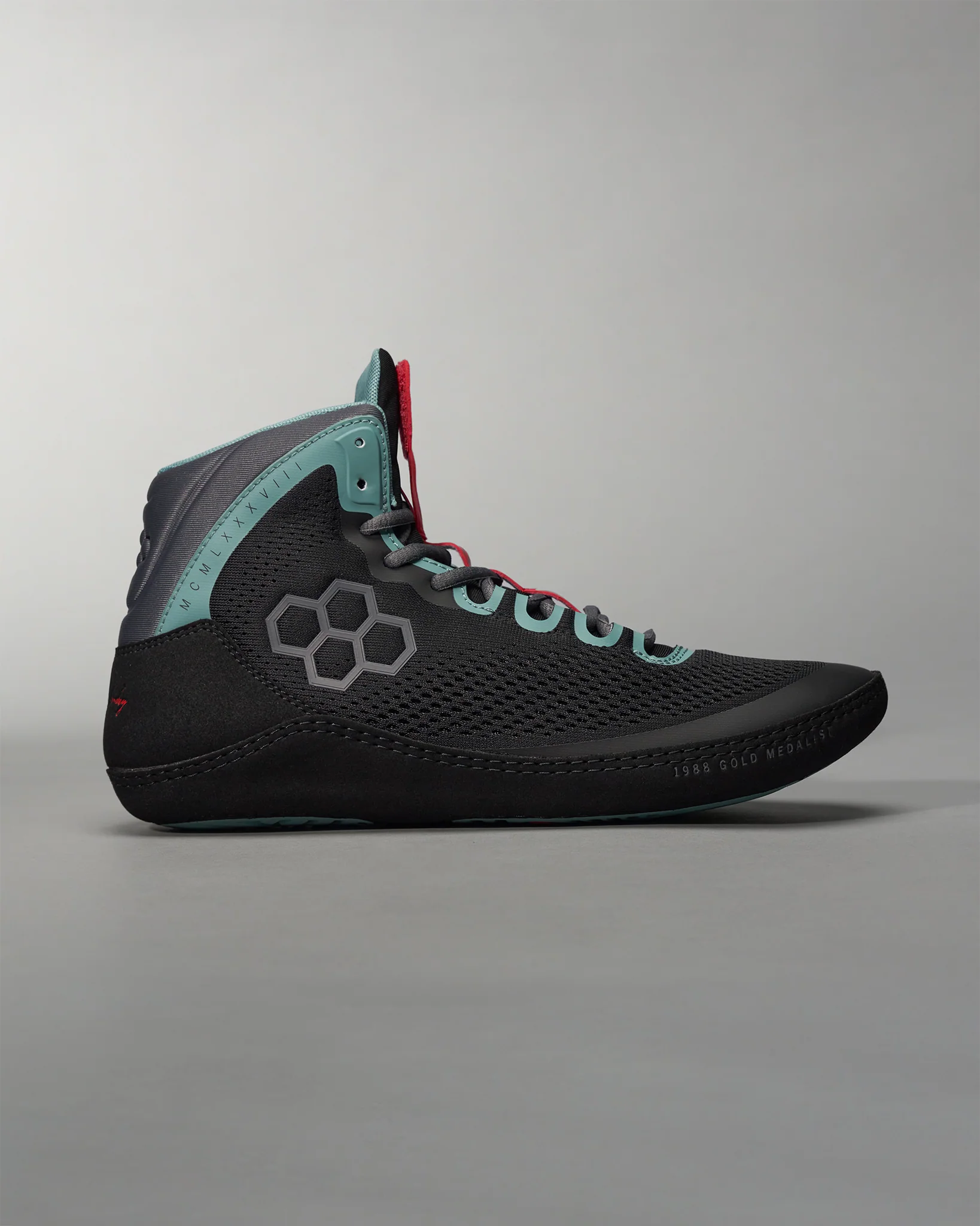 Kenny Monday 1988 Youth Wrestling Shoes - Black - Image 2