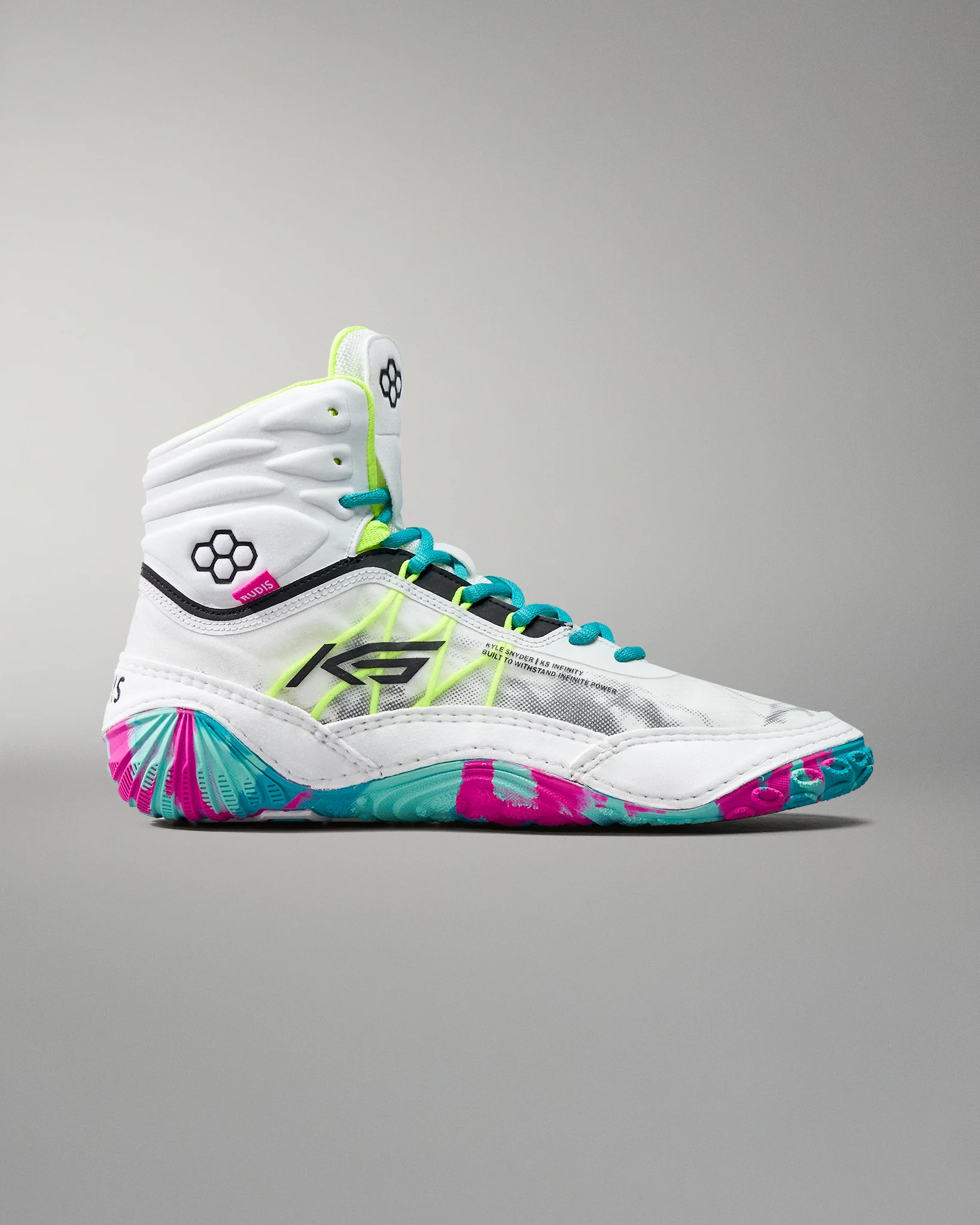 KS Infinity Edge Adult Wrestling Shoes - Controlled Chaos - Image 3