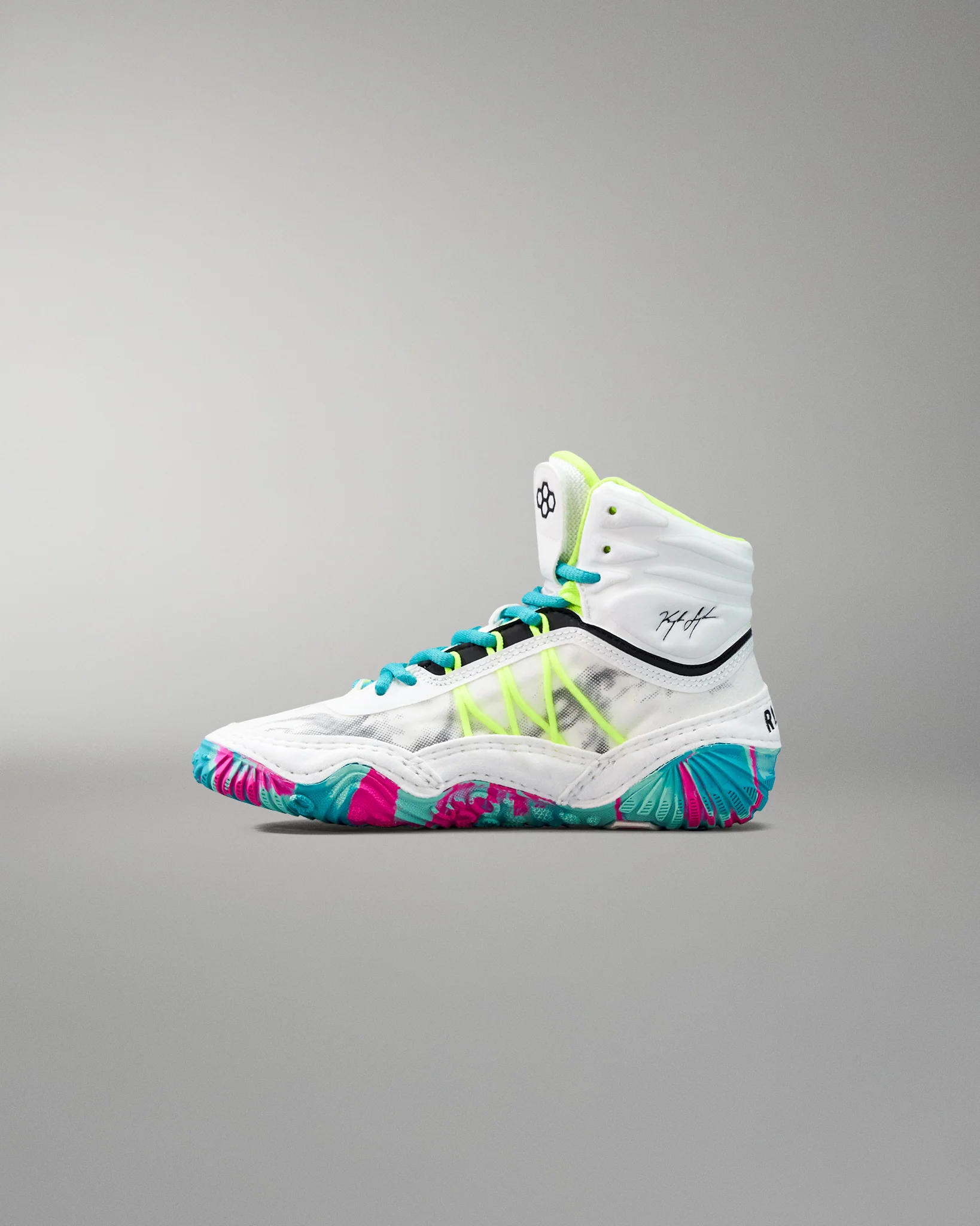 KS Infinity Edge Youth Wrestling Shoes - Controlled Chaos - Image 3